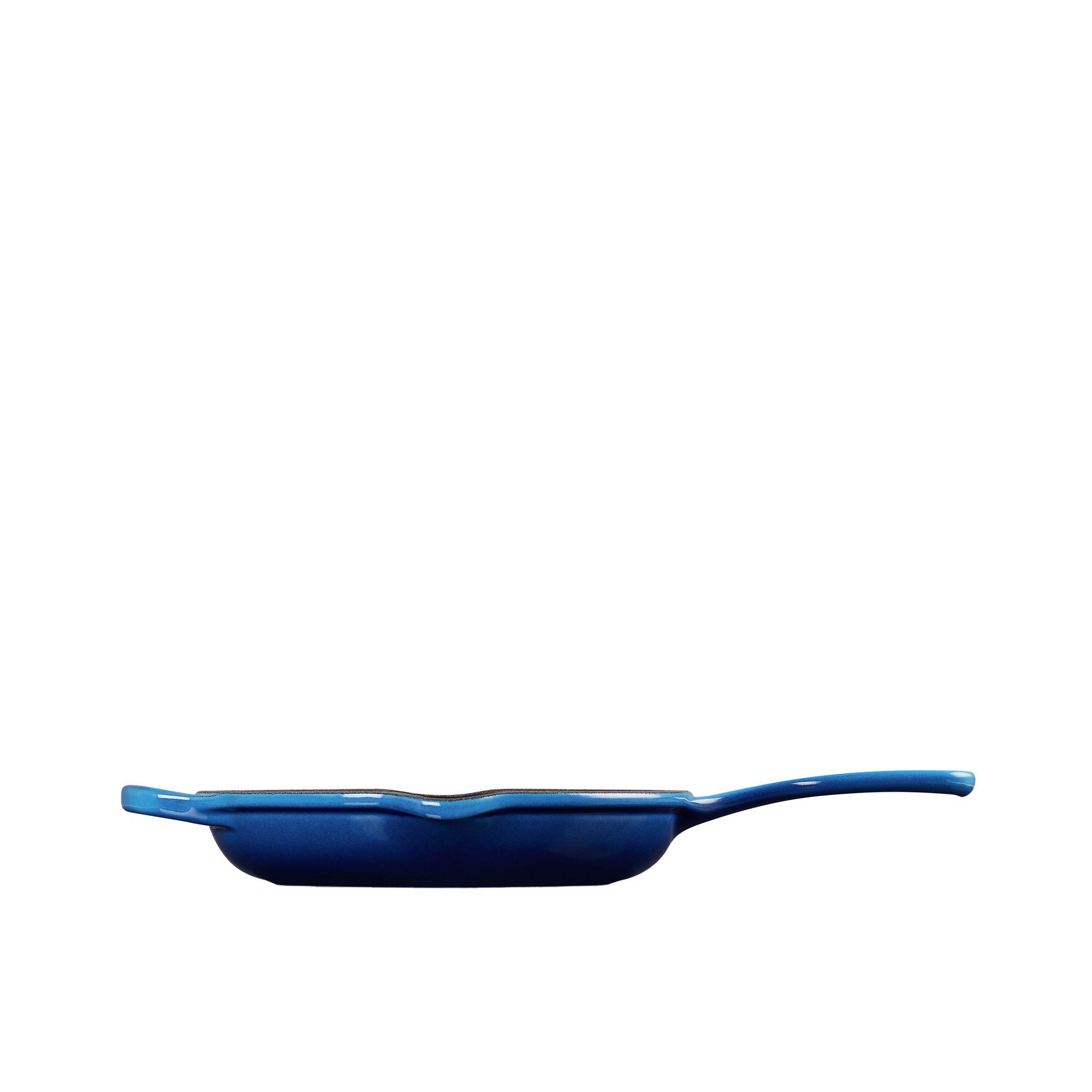 Le Creuset Signature Cast Iron Round Skillet 20cm Azure Blue Image 5
