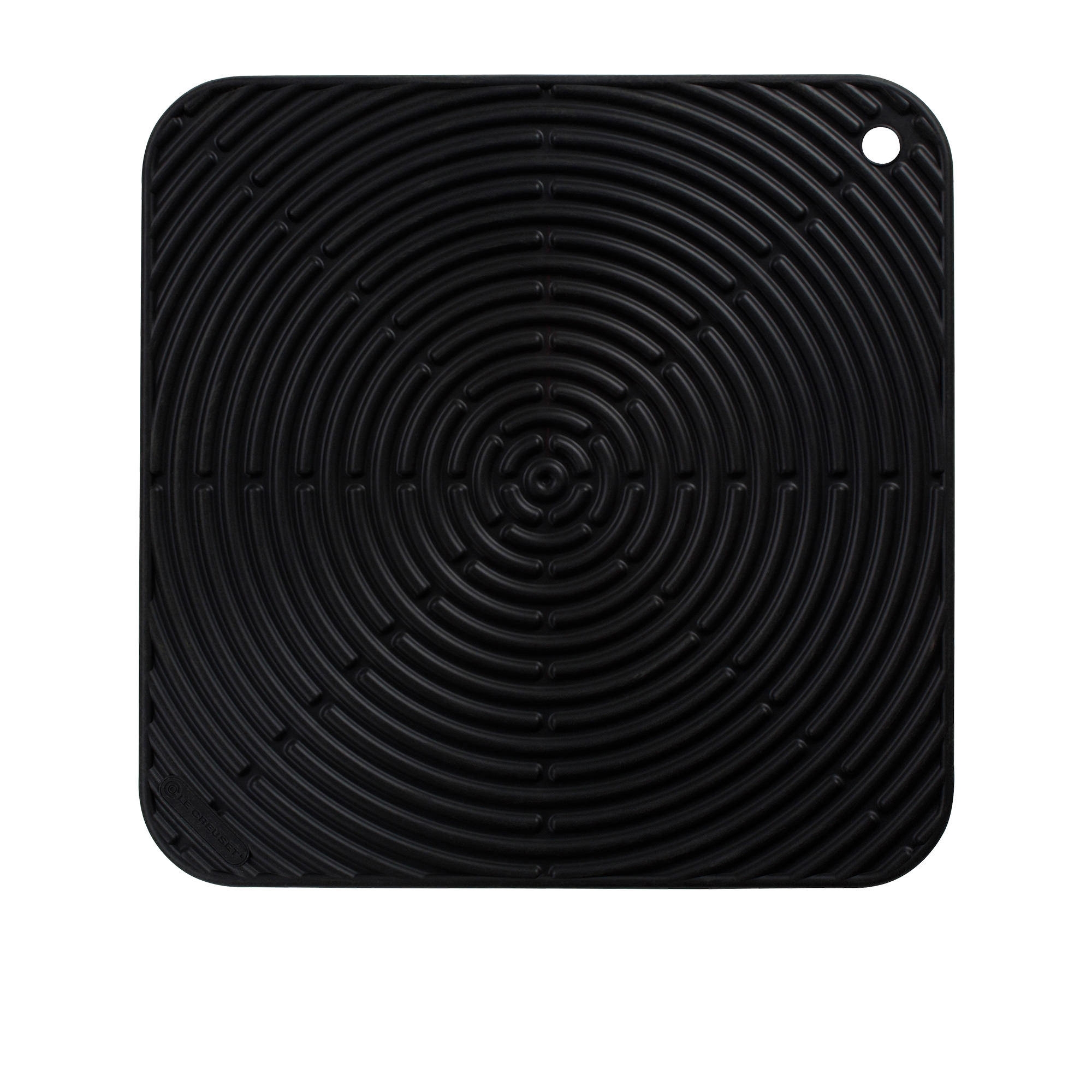 Le Creuset Silicone Cool Tool Square Mat 29cm Satin Black Image 1