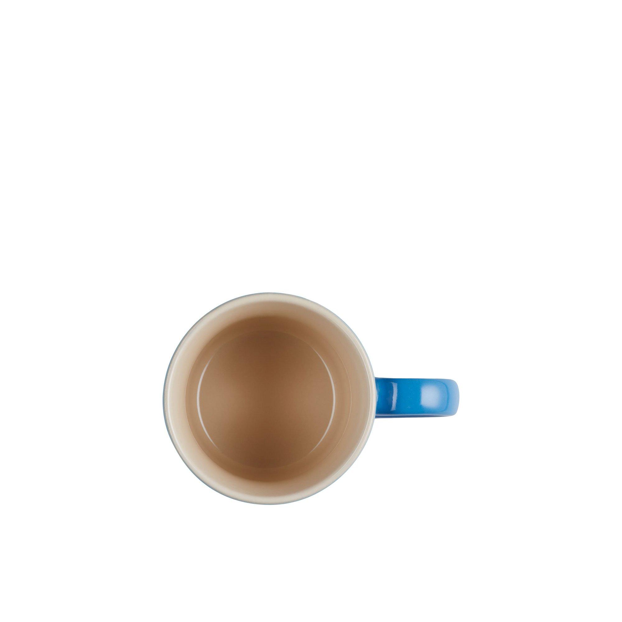 Le Creuset Stoneware Espresso Mug 100ml Azure Blue Image 4
