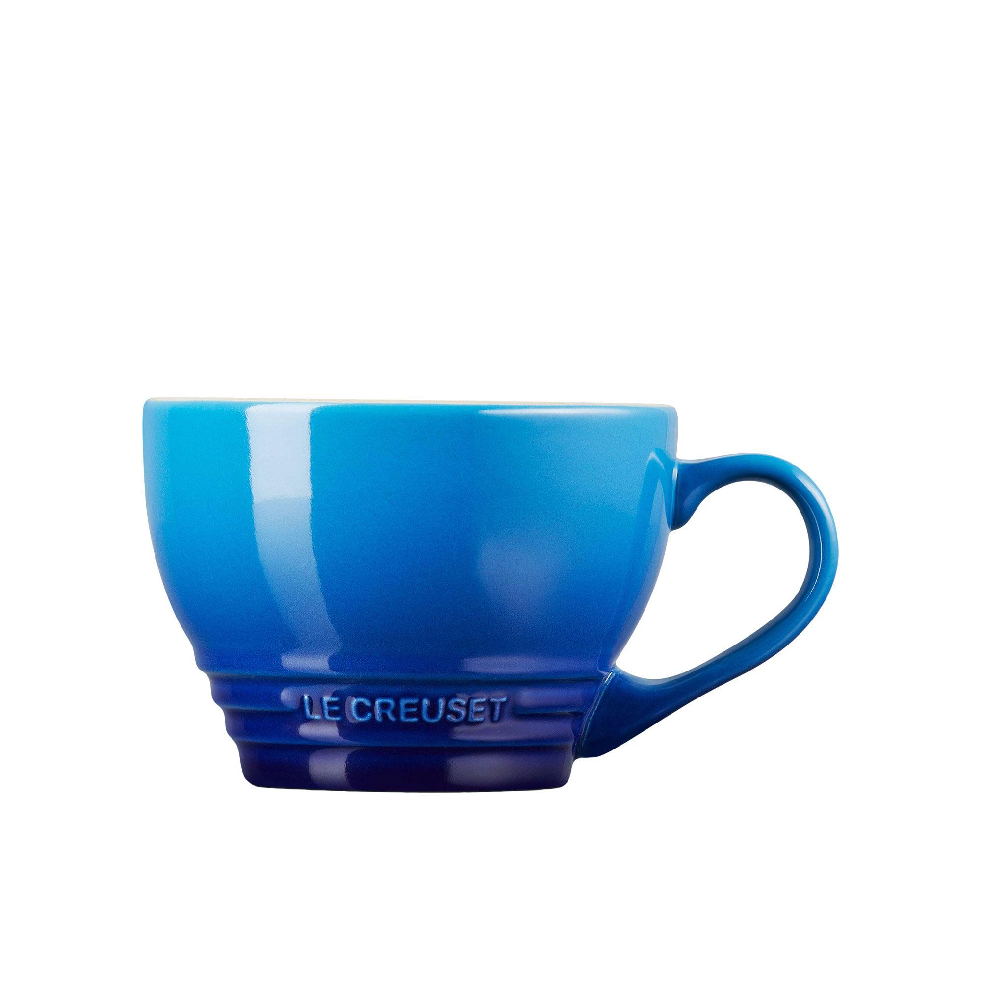 Le Creuset Stoneware Grand Mug 400ml Azure Blue Image 3