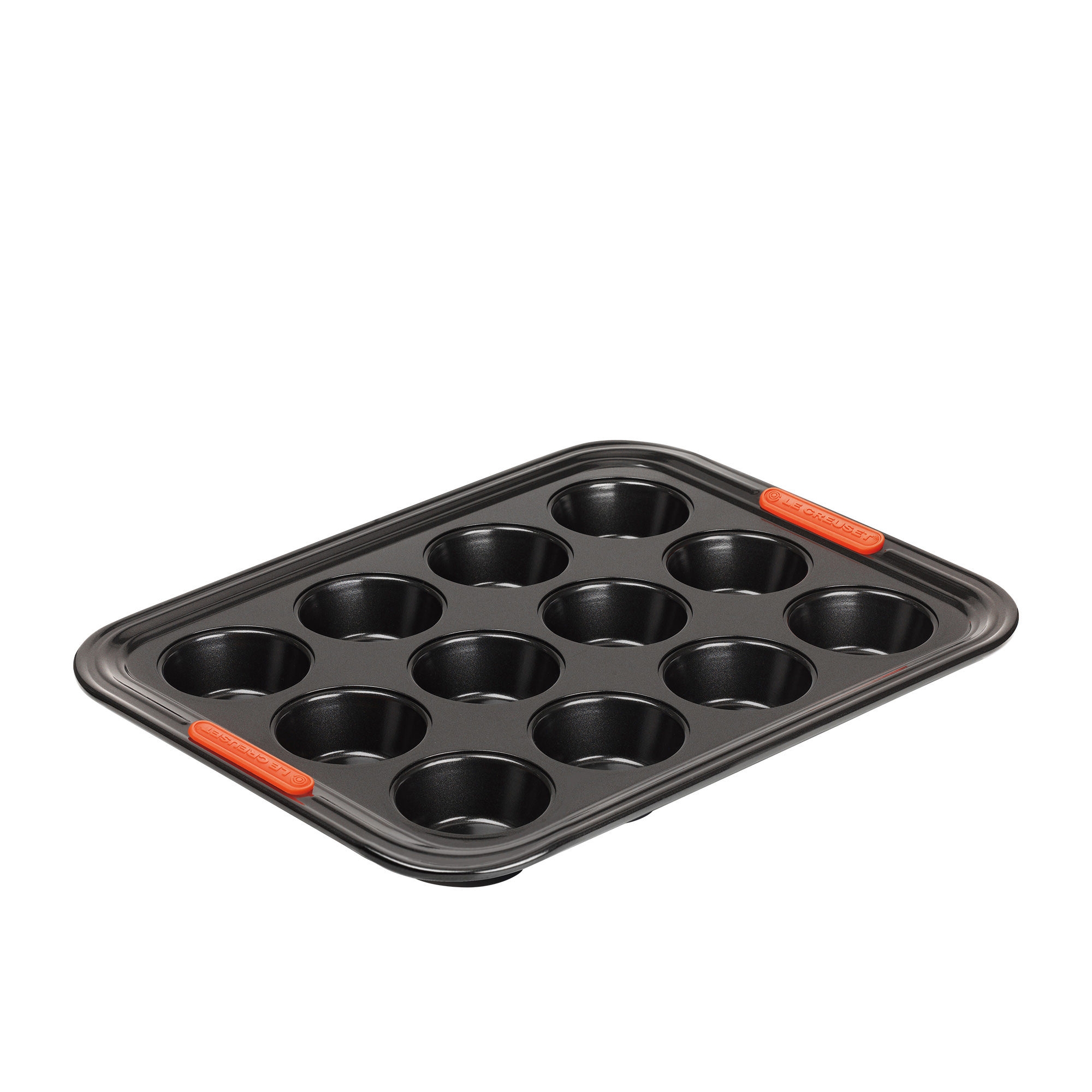 Le Creuset Toughened Non Stick Muffin Tray 12 Cup Image 1