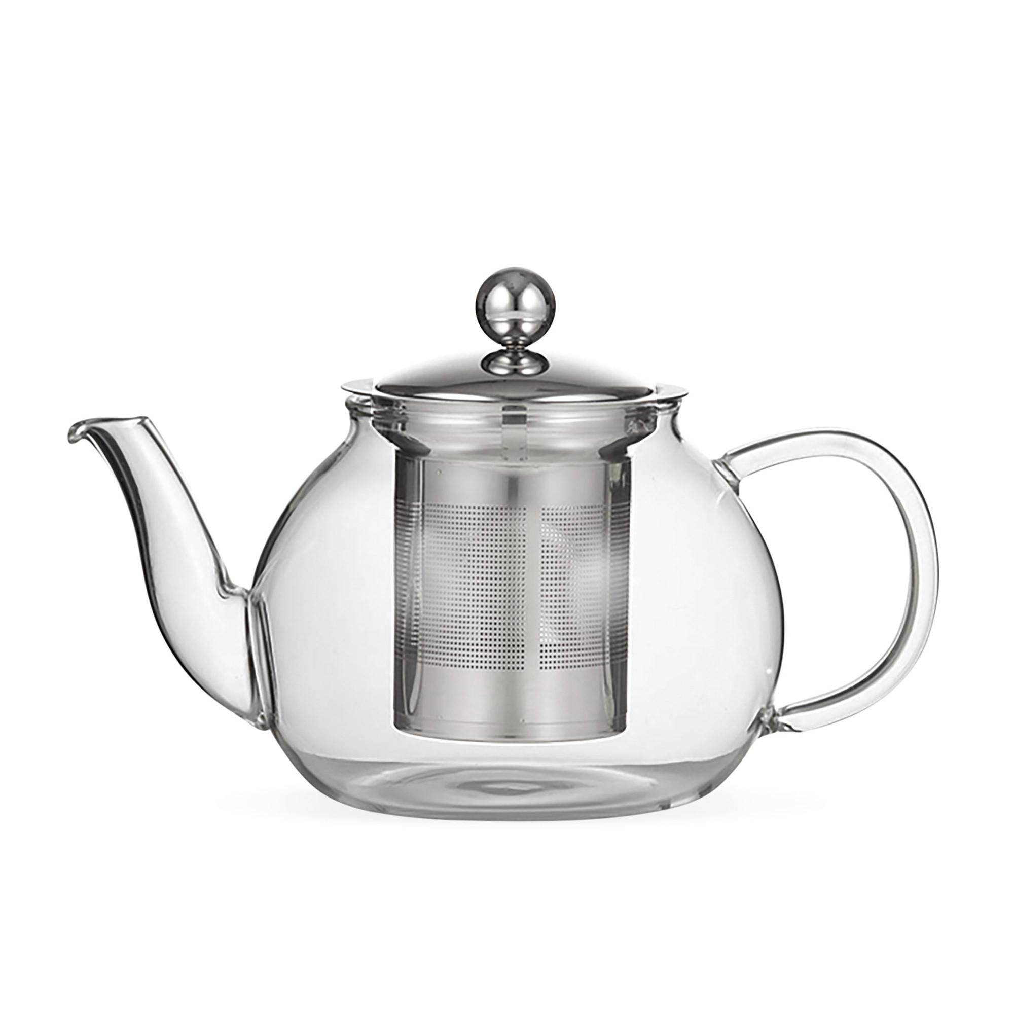 Leaf & Bean Camellia Teapot with Filter 1L Image 1