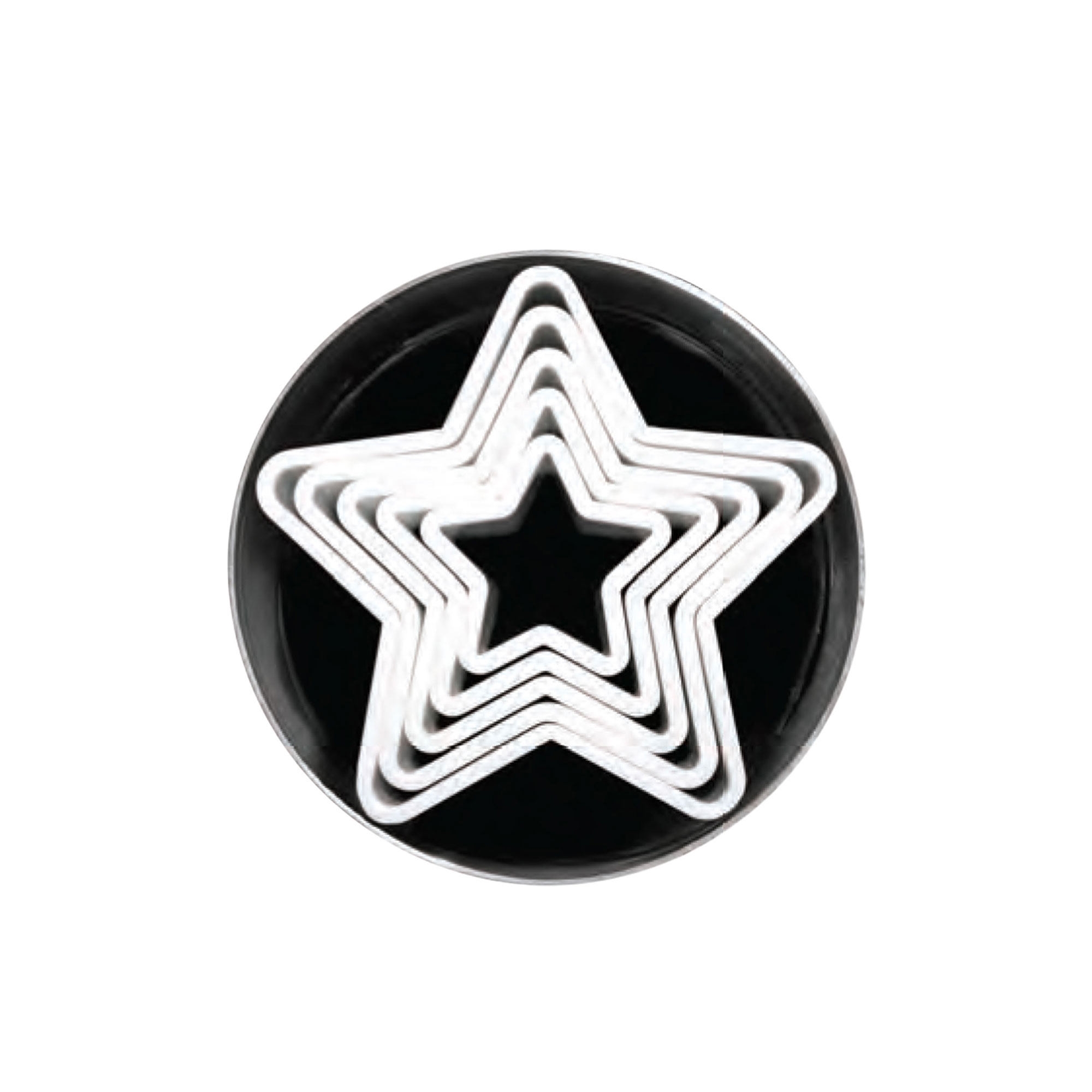 Loyal Star Cookie Cutter Set 5pc Image 1