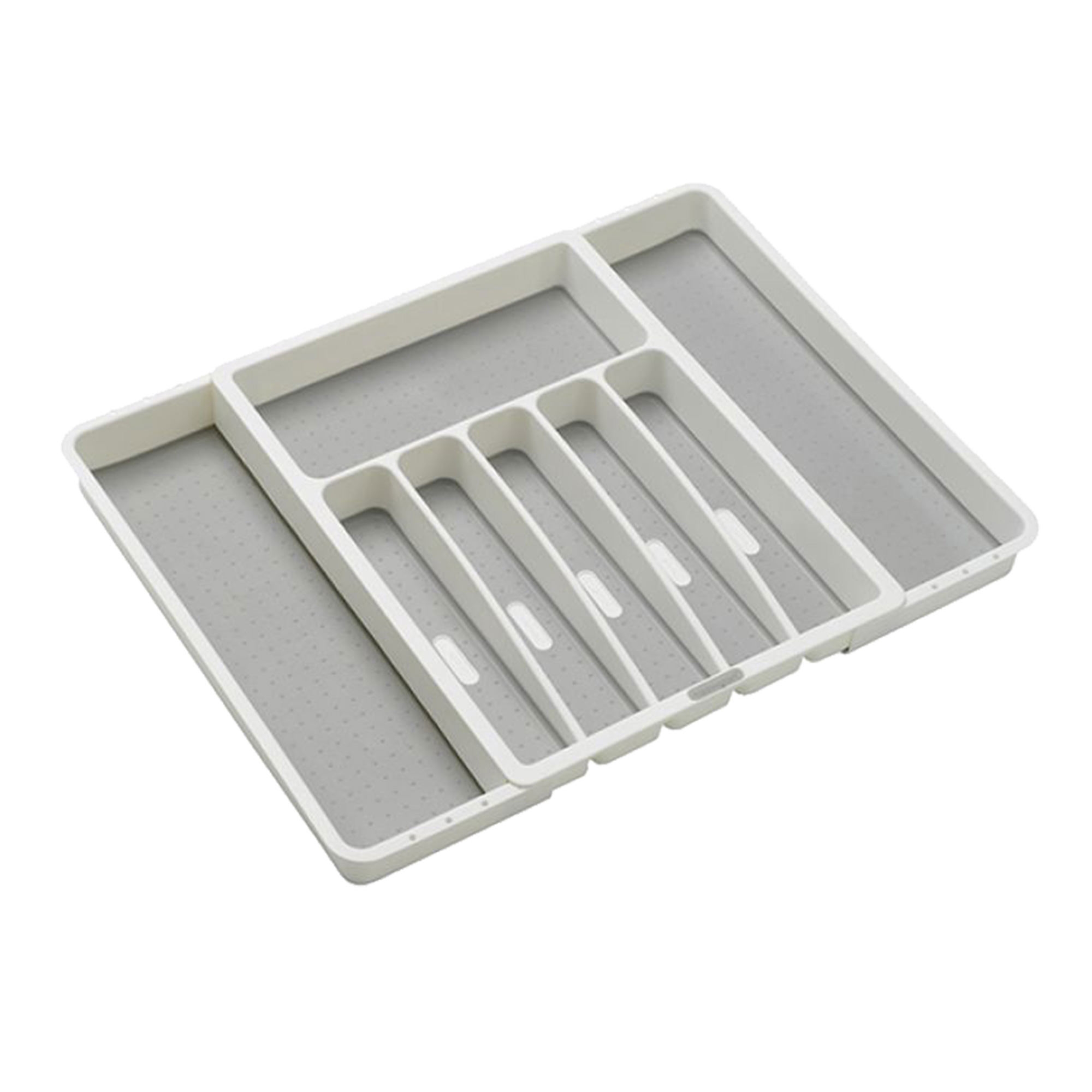 Madesmart Expandable Cutlery Tray White Image 1