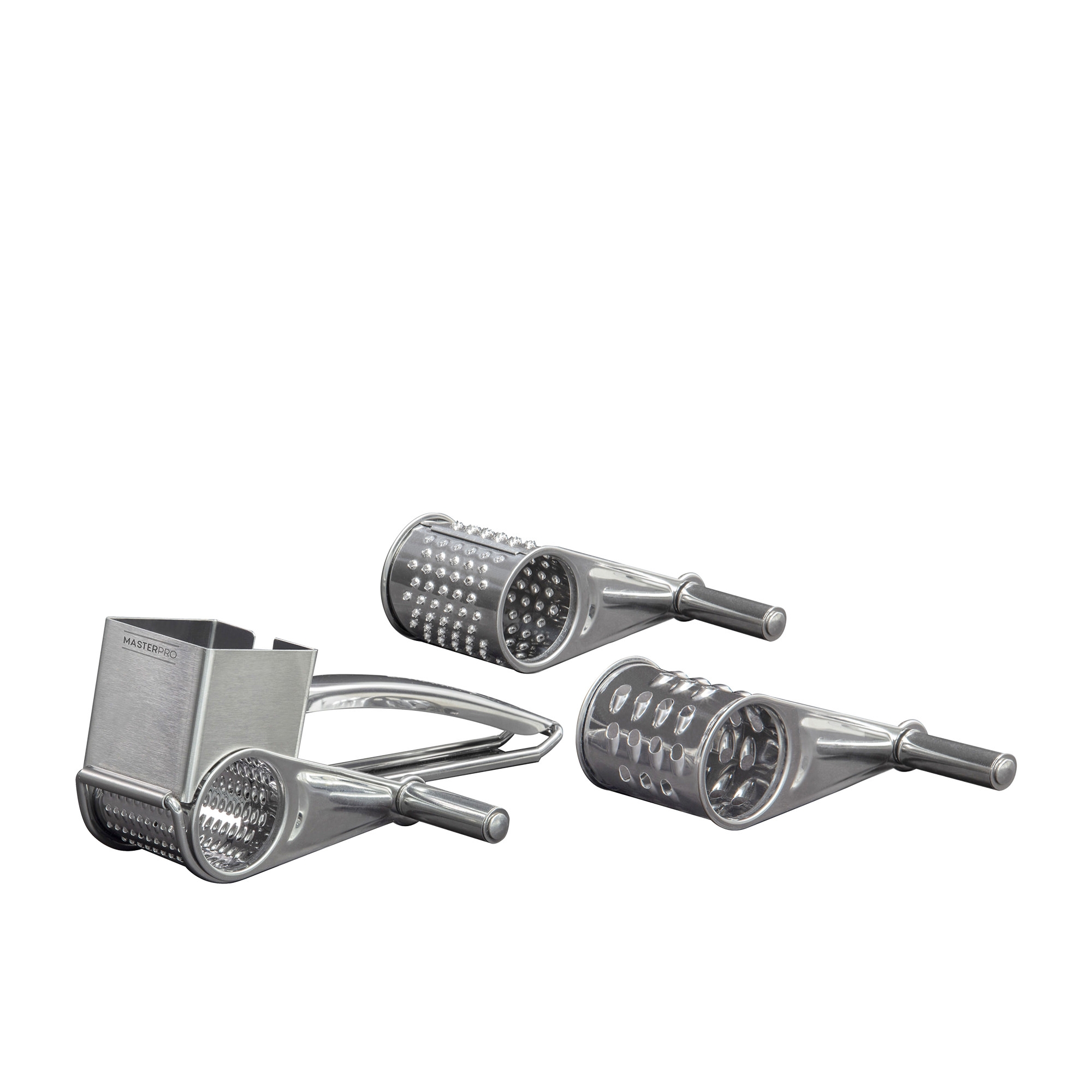 MasterPro Deluxe Rotary Grater with 3 Blades Image 1