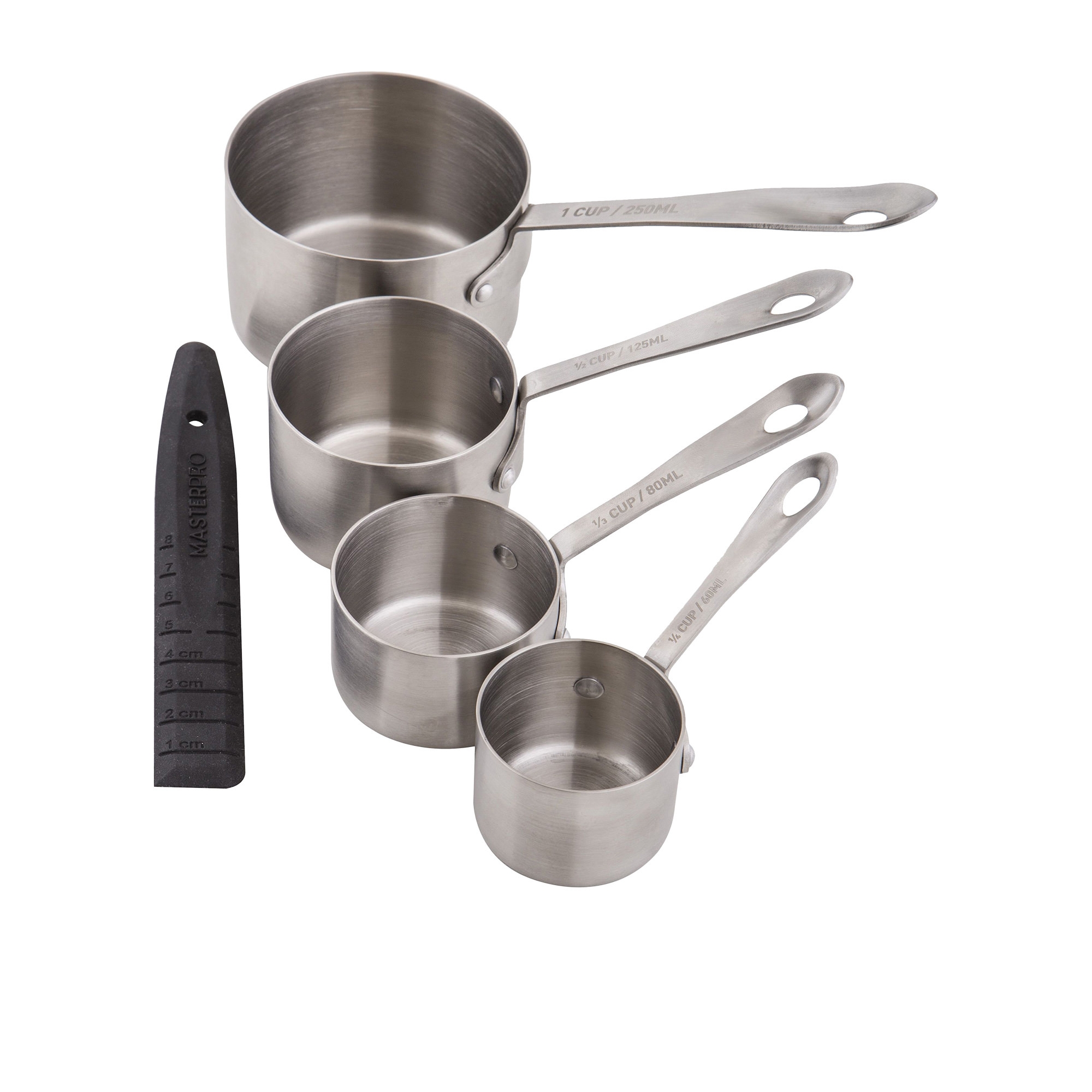 MasterPro Professional Measuring Cup with Leveller Set 5pc Image 1