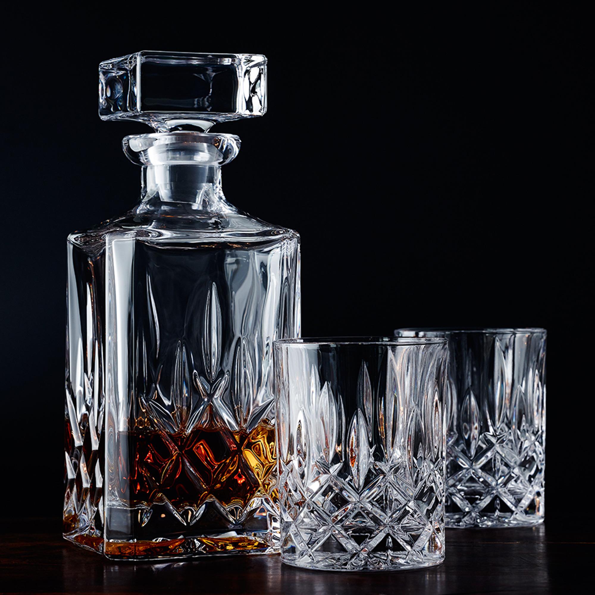 Nachtmann Noblesse Decanter and Tumbler Set 3pc Image 3