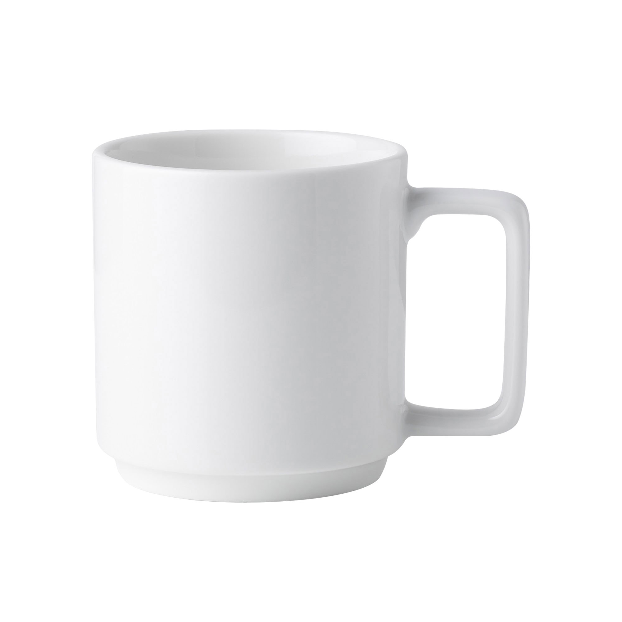 Noritake Stax White Mug 450ml Set of 4 Image 2