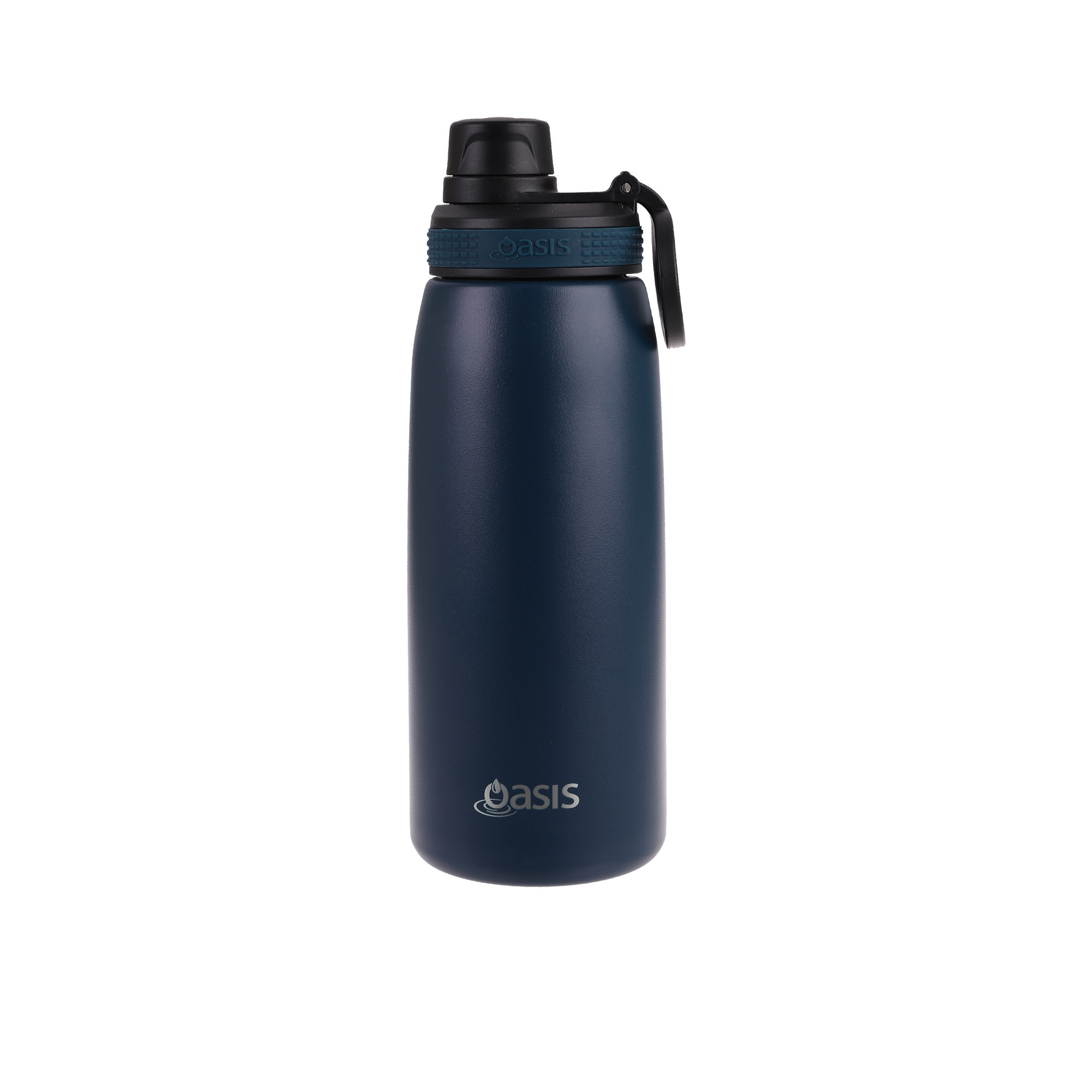 Oasis Double Wall Insulated Sports Bottle 780ml Navy Image 1