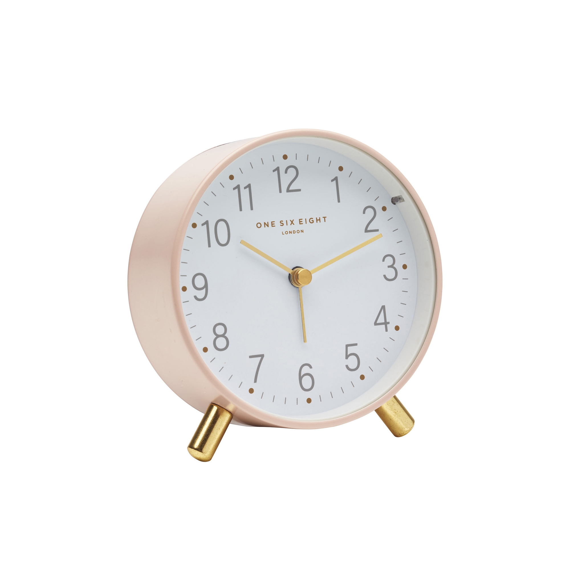 One Six Eight London Maisie Silent Alarm Clock Blush Image 2