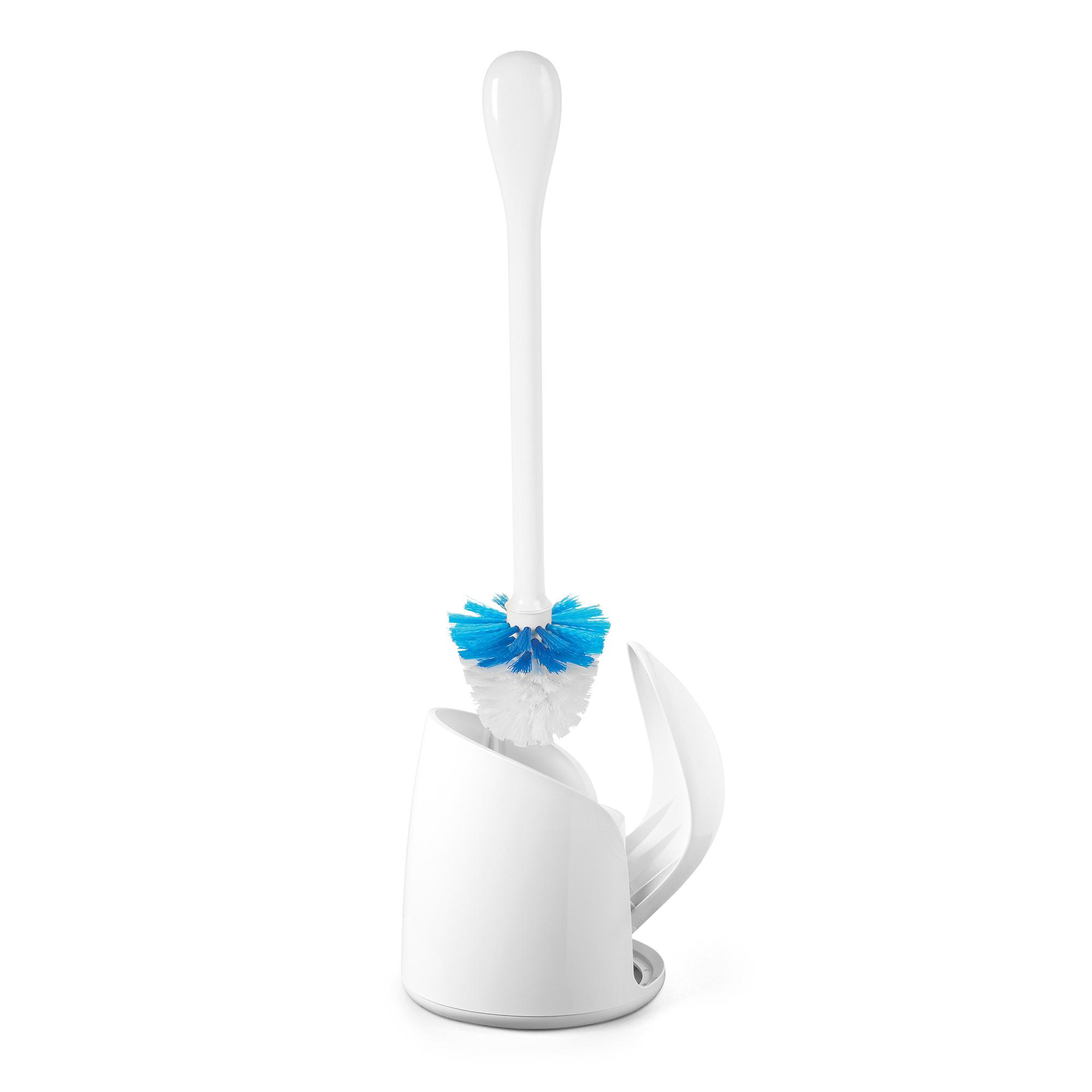 OXO Good Grips Compact Toilet Brush & Canister White Image 3