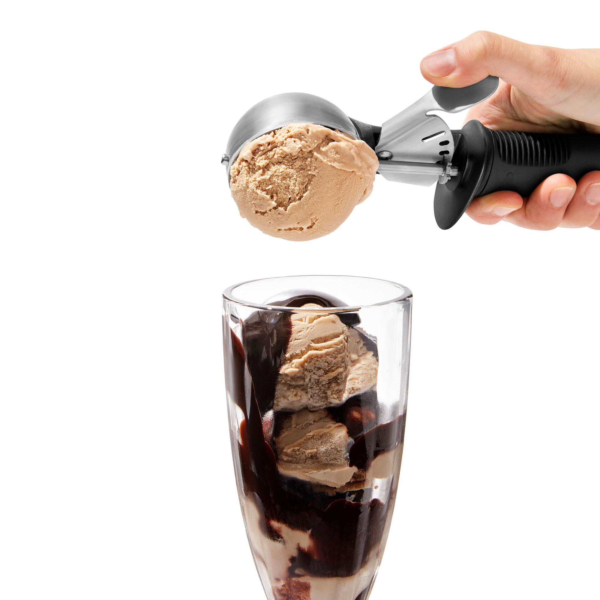 OXO Good Grips Trigger Ice Cream Scoop Black Image 3