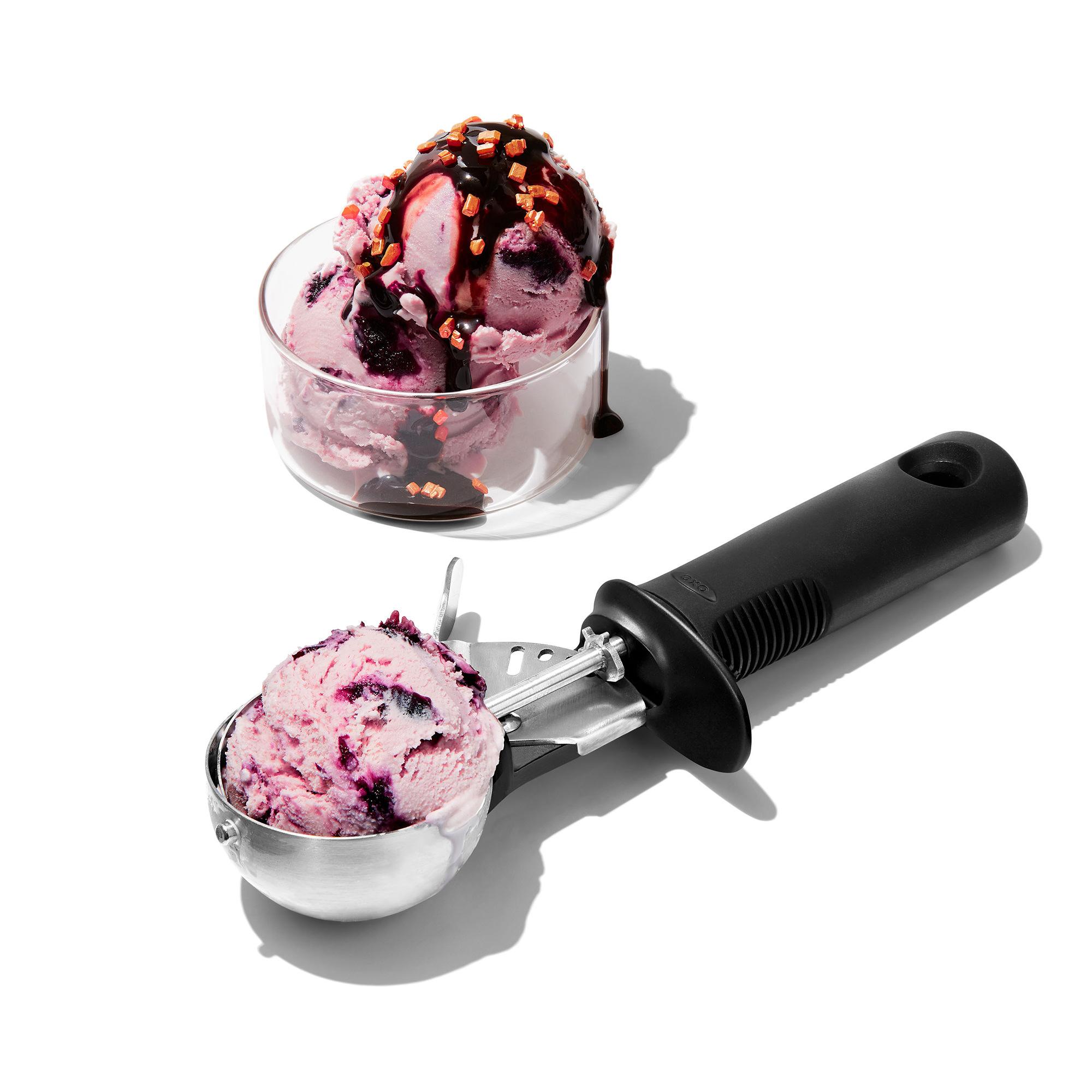 OXO Good Grips Trigger Ice Cream Scoop Black Image 4