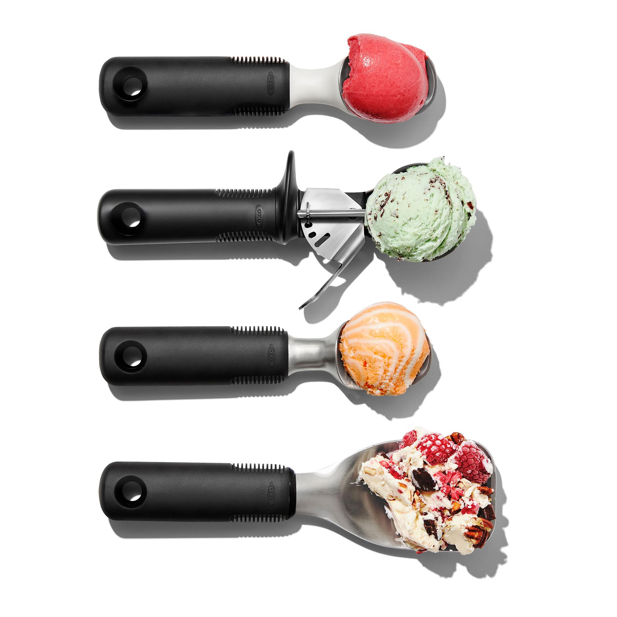 OXO Good Grips Trigger Ice Cream Scoop Black Image 5