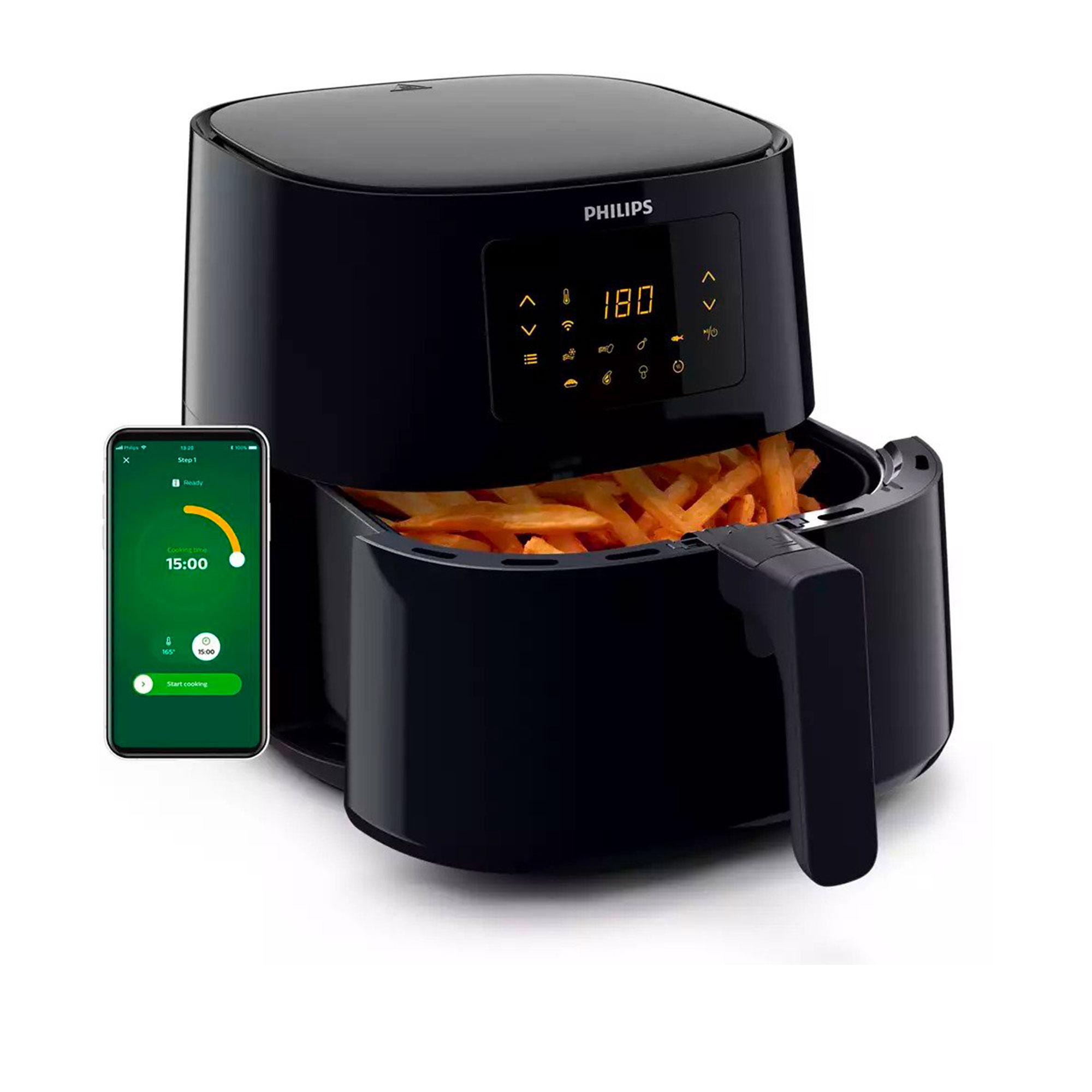 Philips Essential Connected Digital Airfryer XL Black Image 6