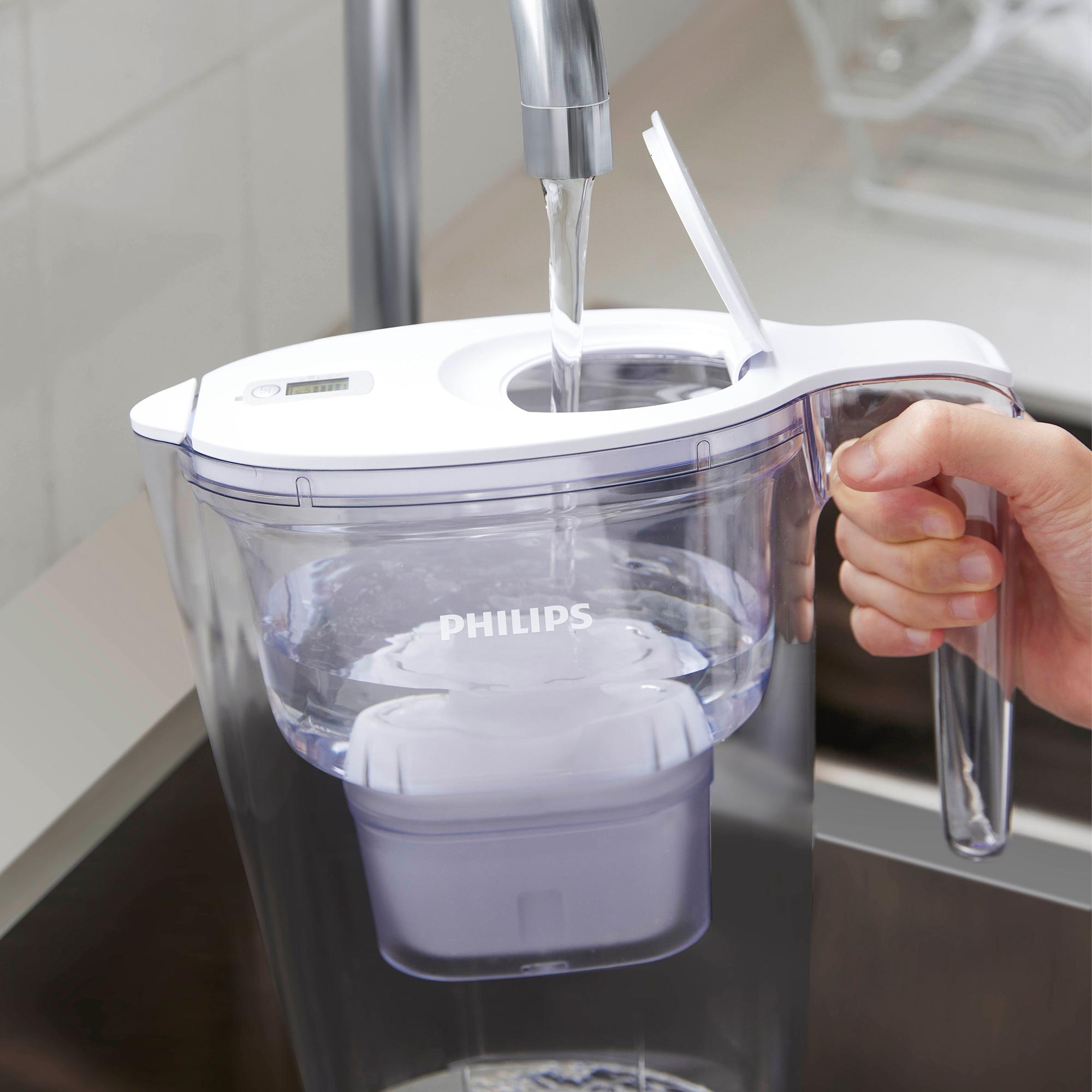 Philips Water Jug with Filter 2.6L White Image 4