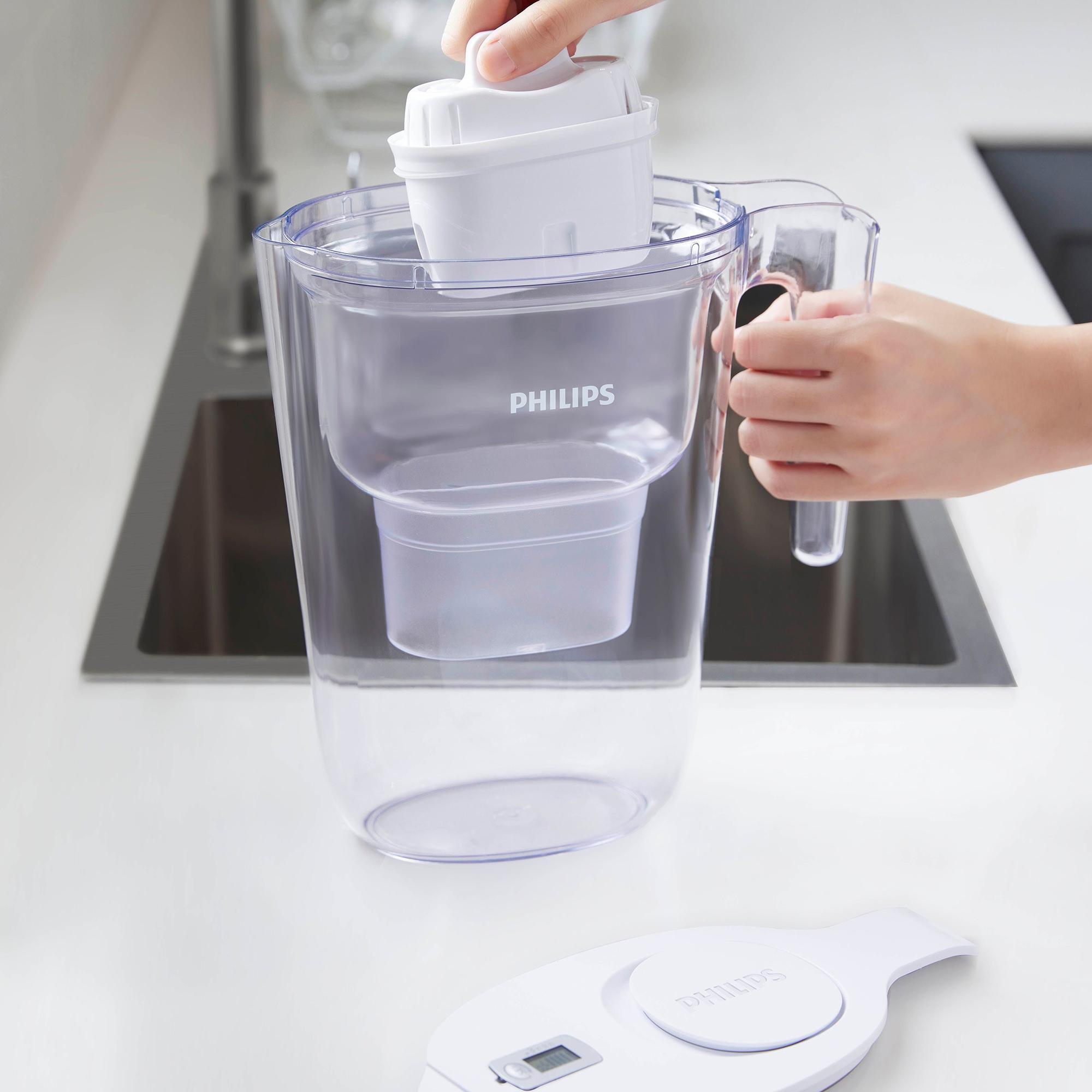 Philips Water Jug with Filter 2.6L White Image 5