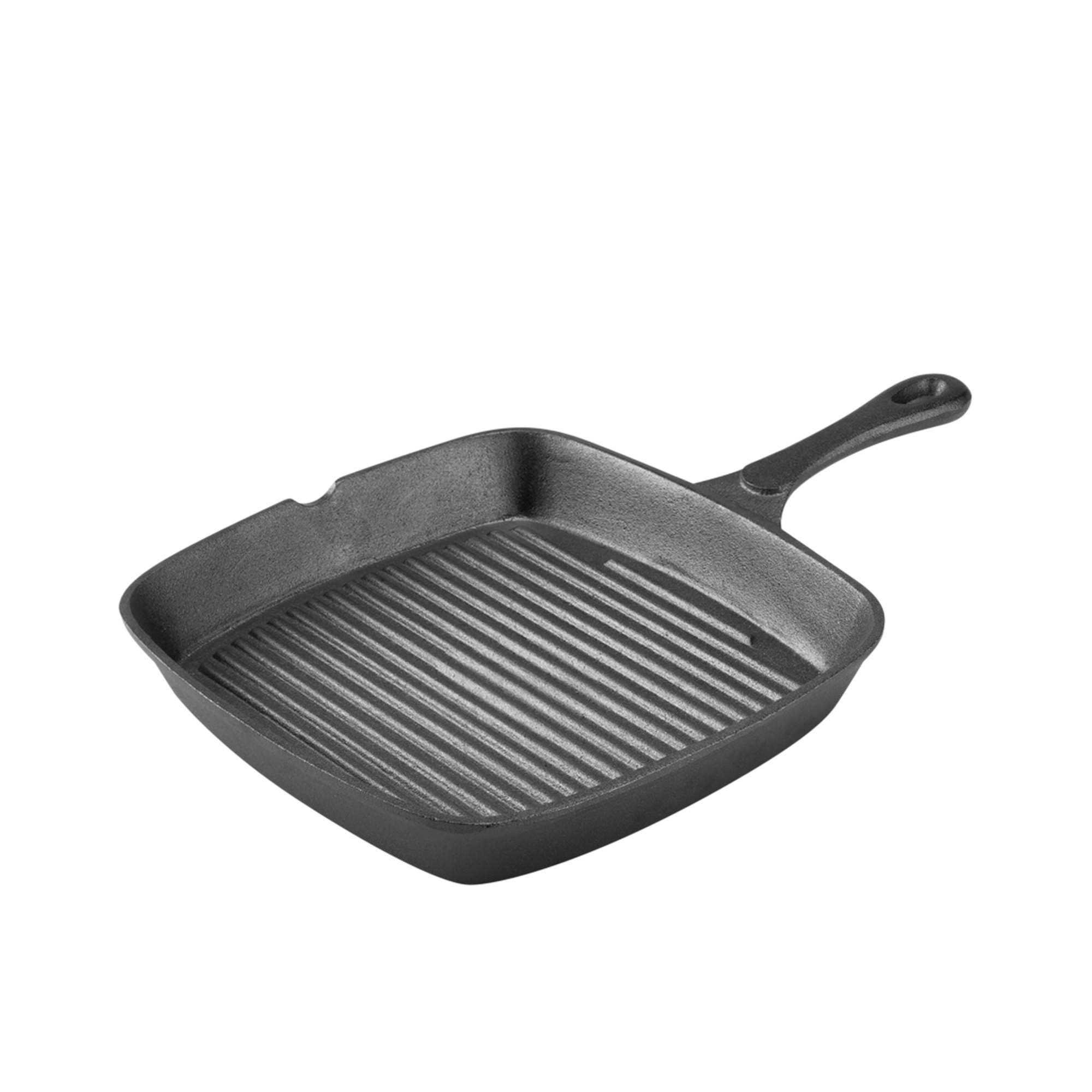 Pyrolux Pyrocast Cast Iron Square Grill Pan 25x24x3.5cm Image 1
