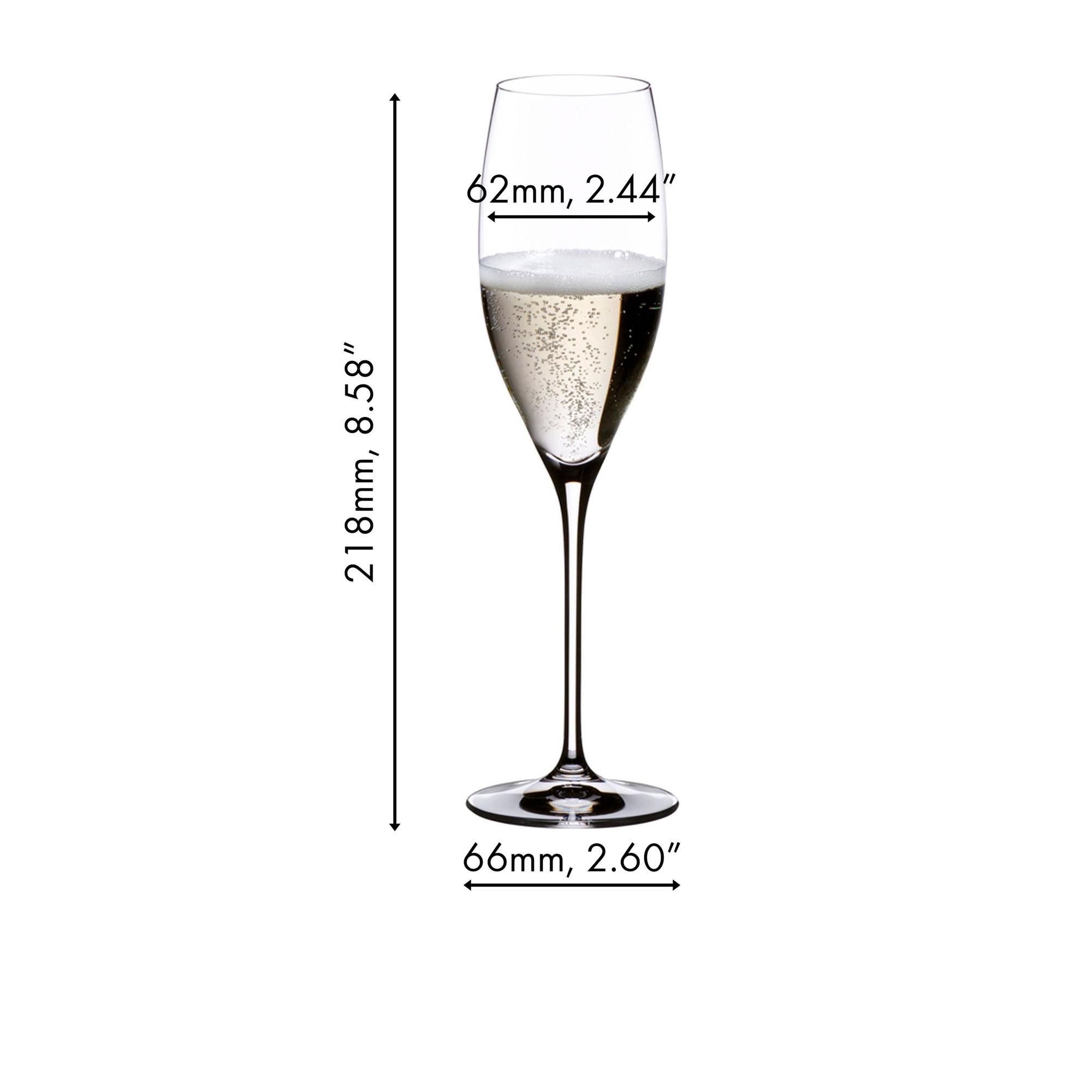 Riedel Vinum Prestige Cuvee Champagne Flute 230ml Set of 2 Image 3