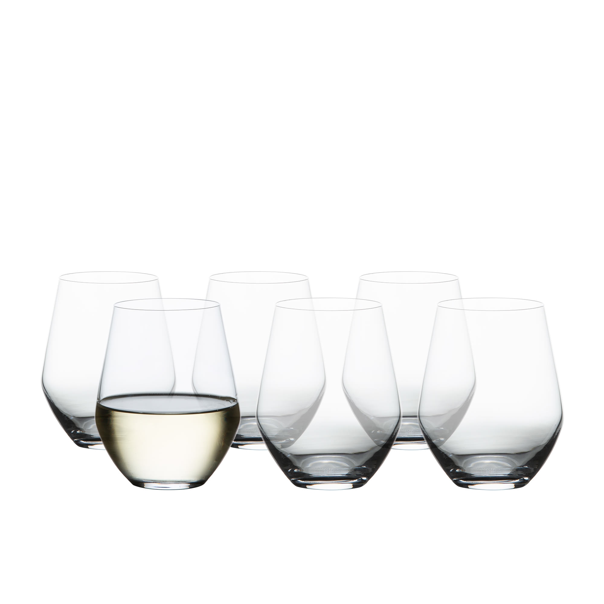 Salisbury & Co Sublime Stemless Wine Glass 350ml Set of 6 Image 1