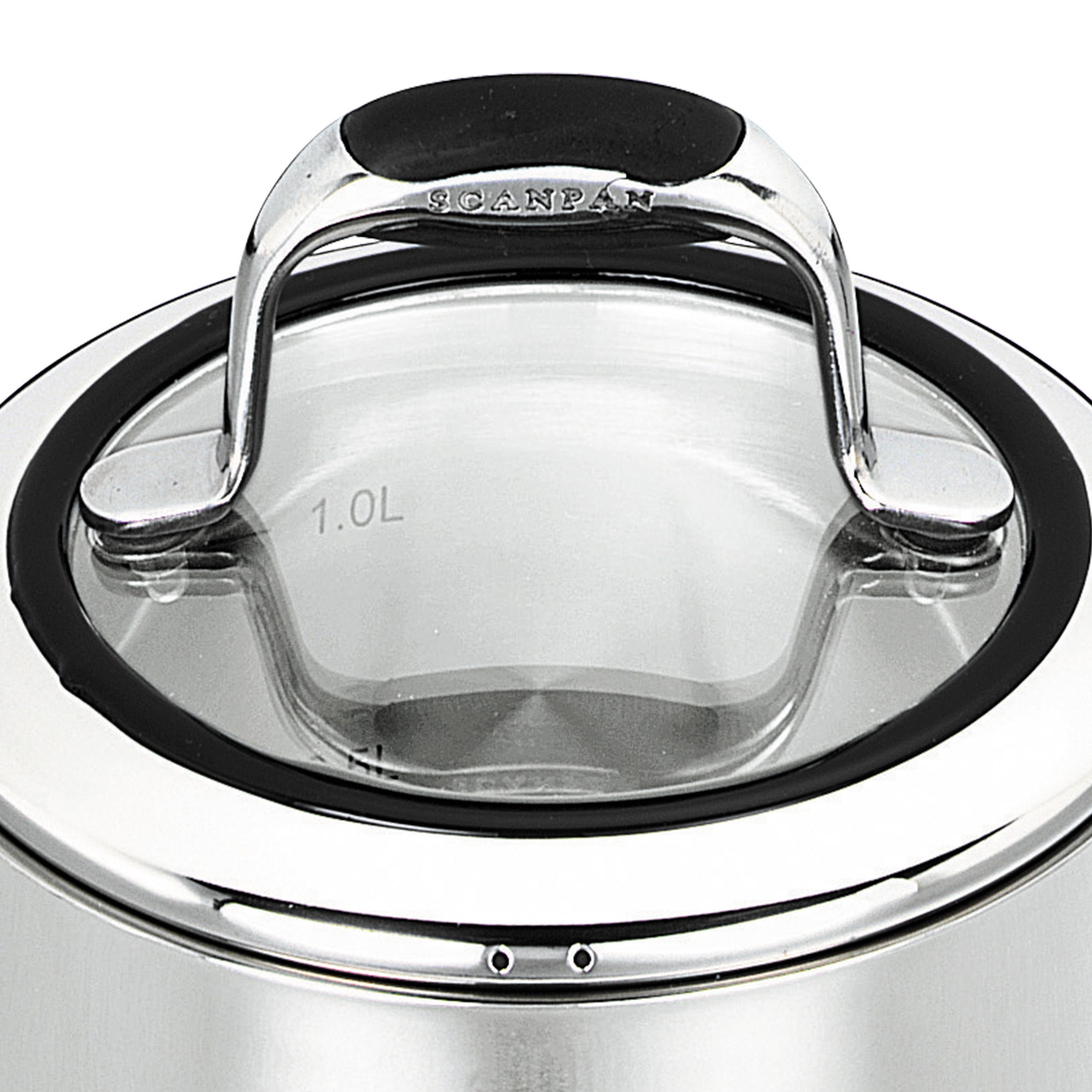 Scanpan Coppernox Stainless Steel Covered Saucepan 14cm - 1.2L Image 2