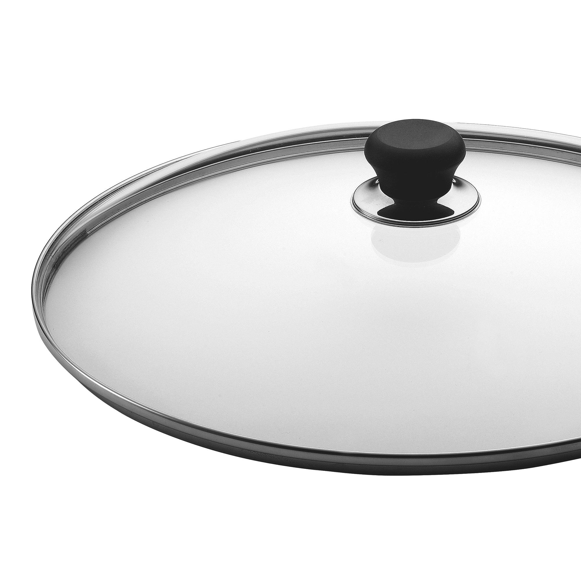 Scanpan Glass Lid with Silver Rim 28cm Image 2