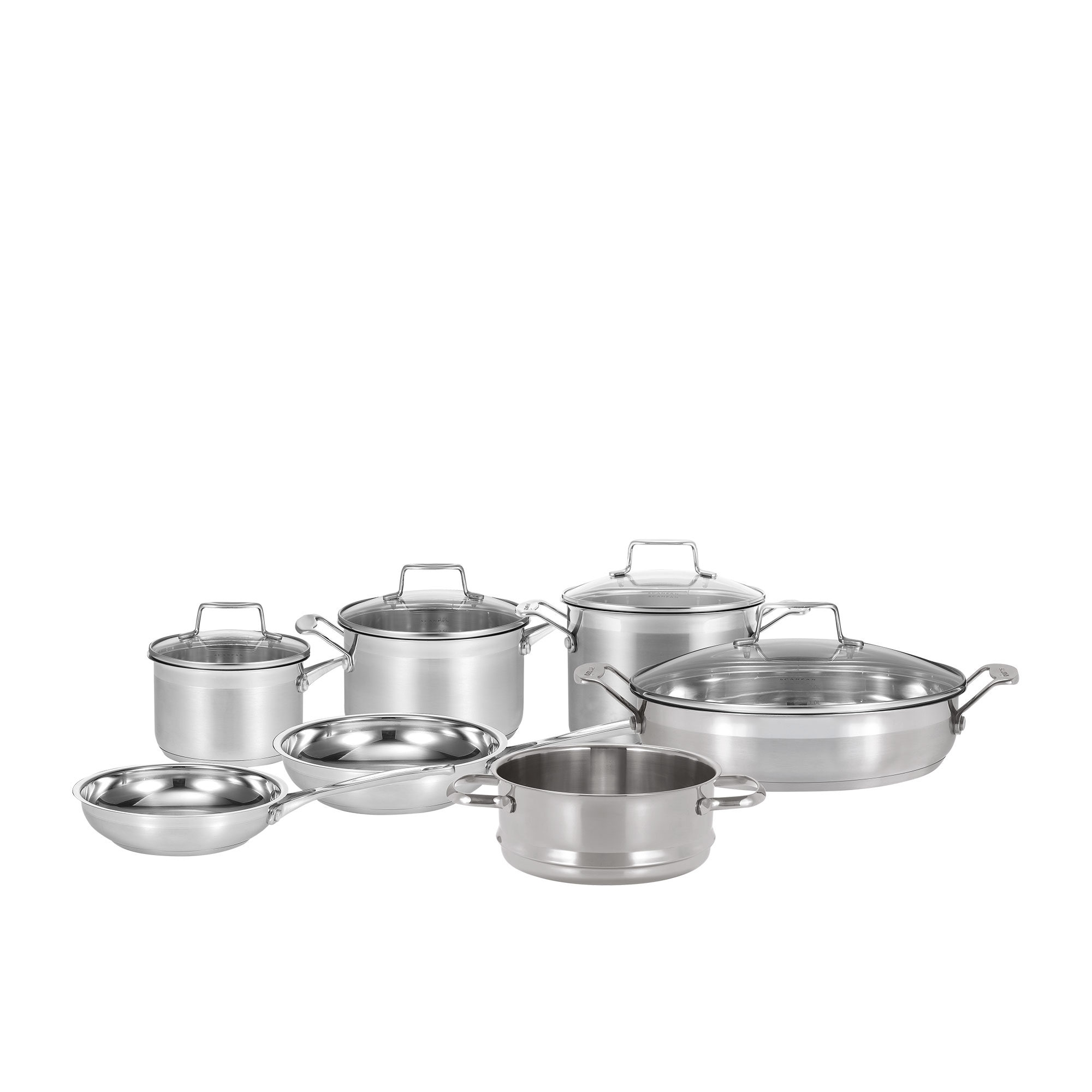 Scanpan Impact 7pc Stainless Steel Cookware Set Image 1