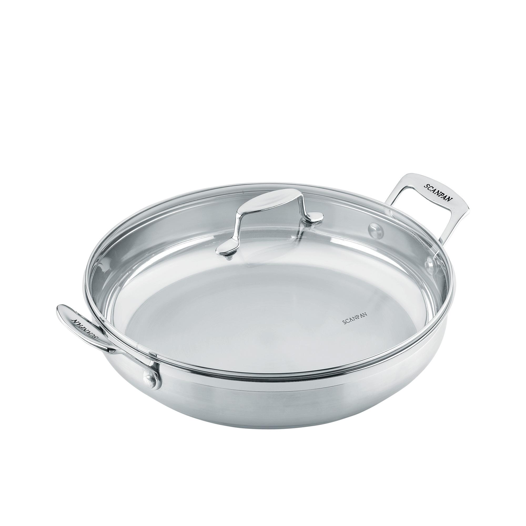 Scanpan Impact Chef's Pan with Lid 32cm Image 1