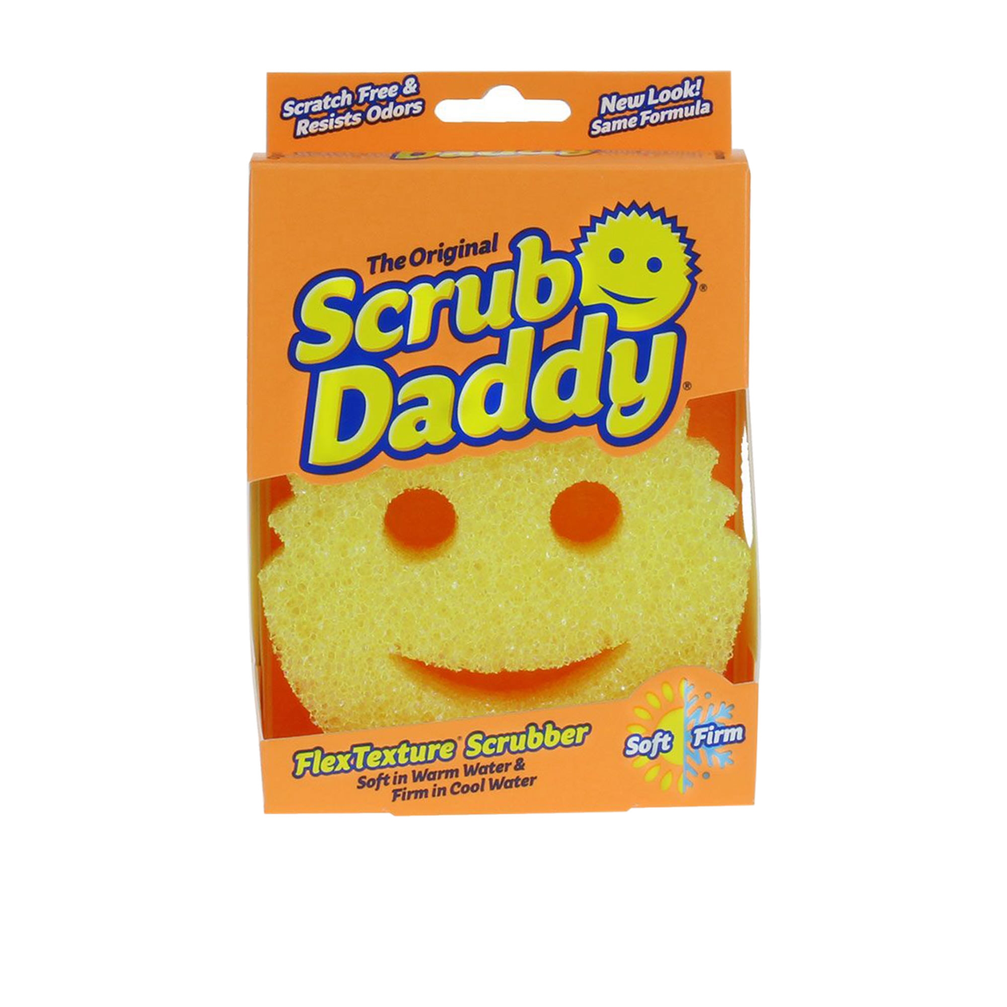 Scrub Daddy FlexTexture Scrubber Yellow Image 1
