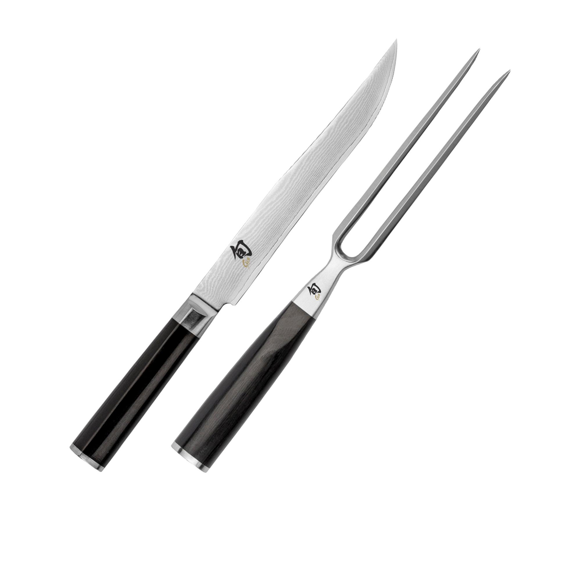 Shun Classic 2pc Carving Knife Set Image 1
