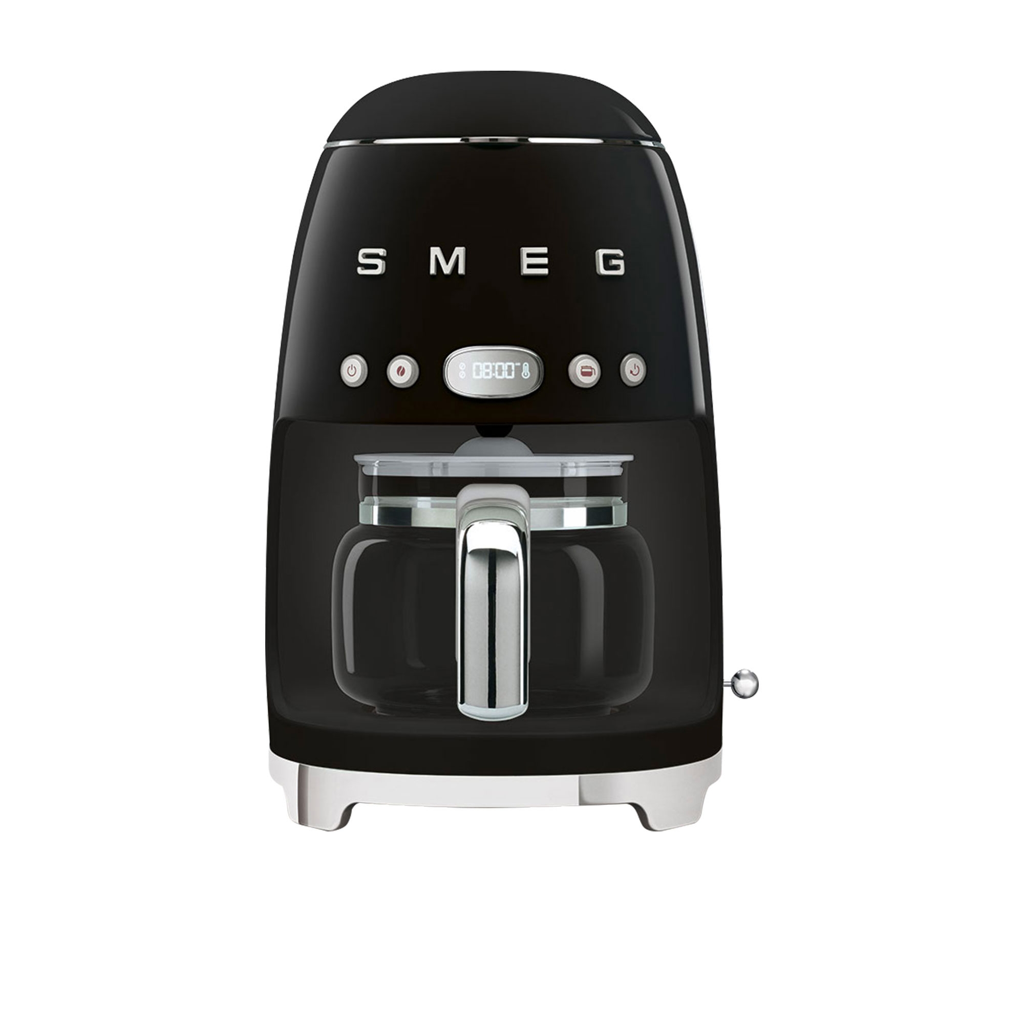 Smeg 50's Retro Style Drip Filter Coffee Machine Black Image 1