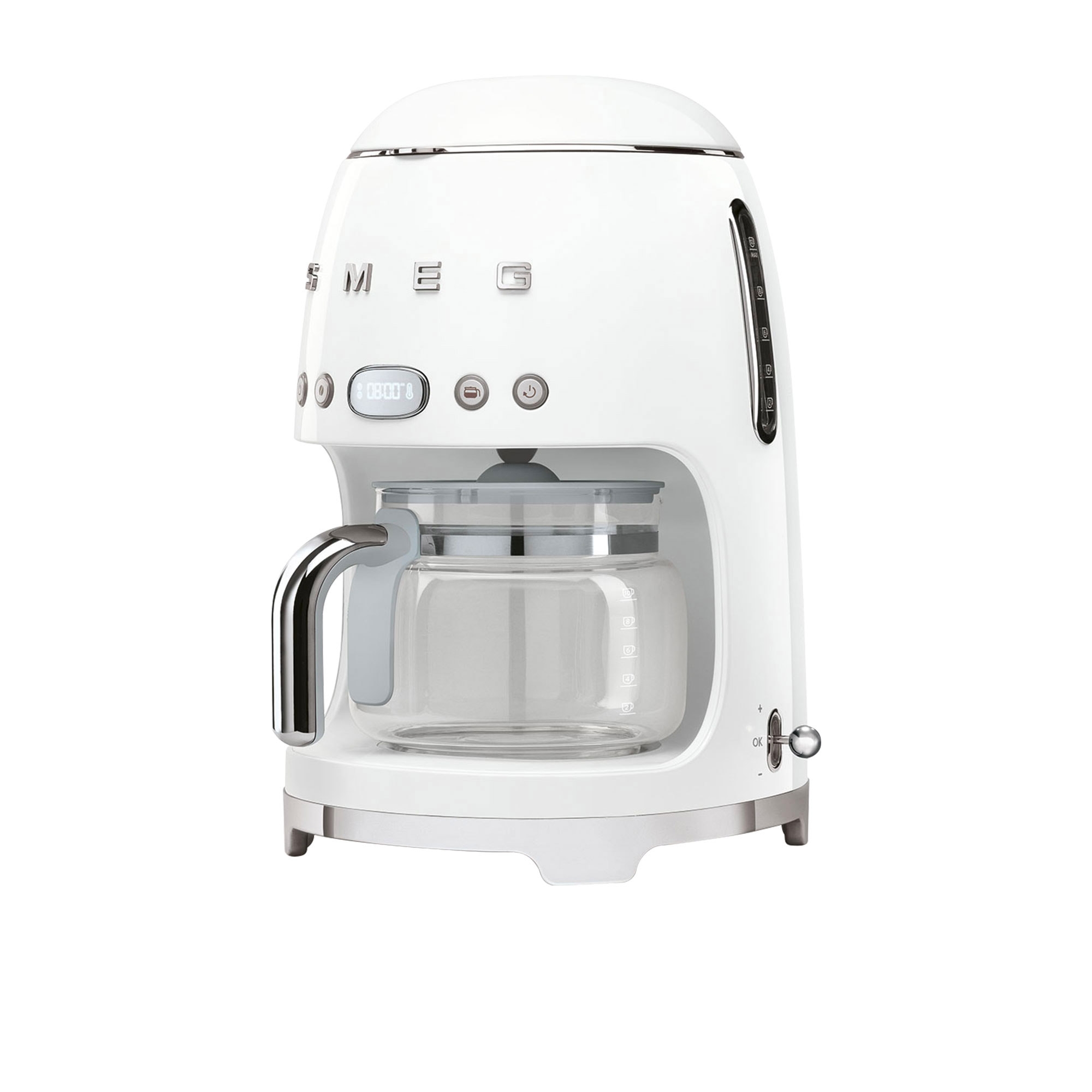 Smeg 50's Retro Style Drip Filter Coffee Machine White Image 2