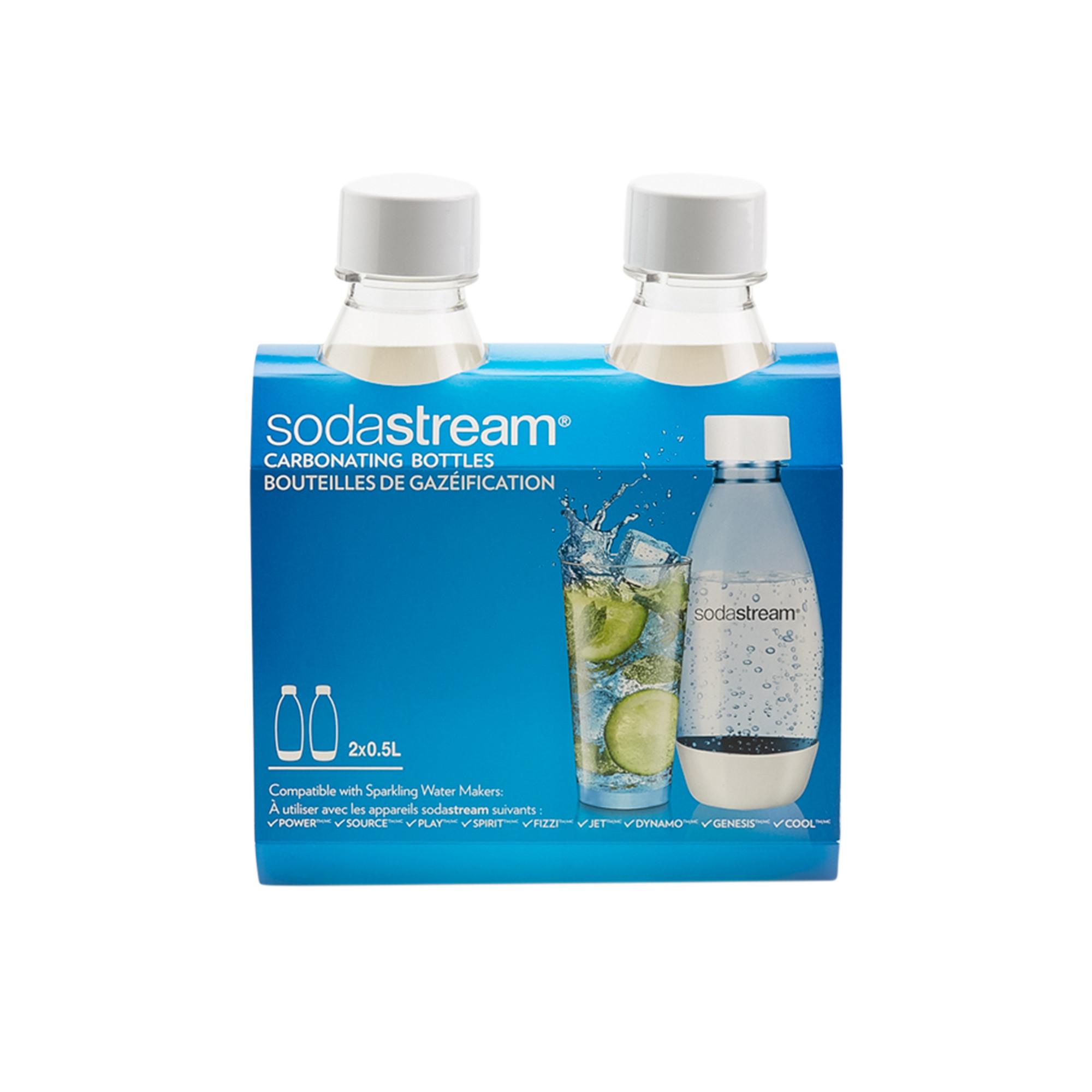 SodaStream Fuse Twin Bottle Pack 500ml White Image 3