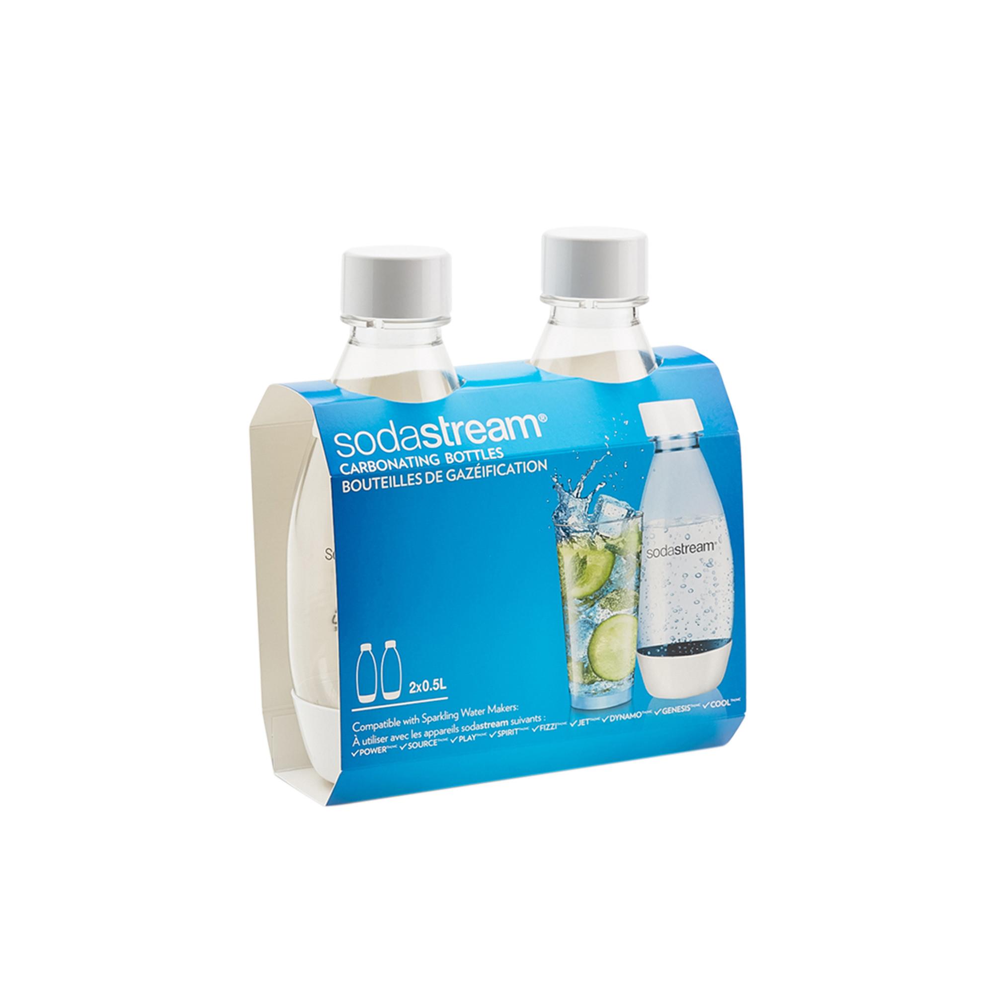 SodaStream Fuse Twin Bottle Pack 500ml White Image 4
