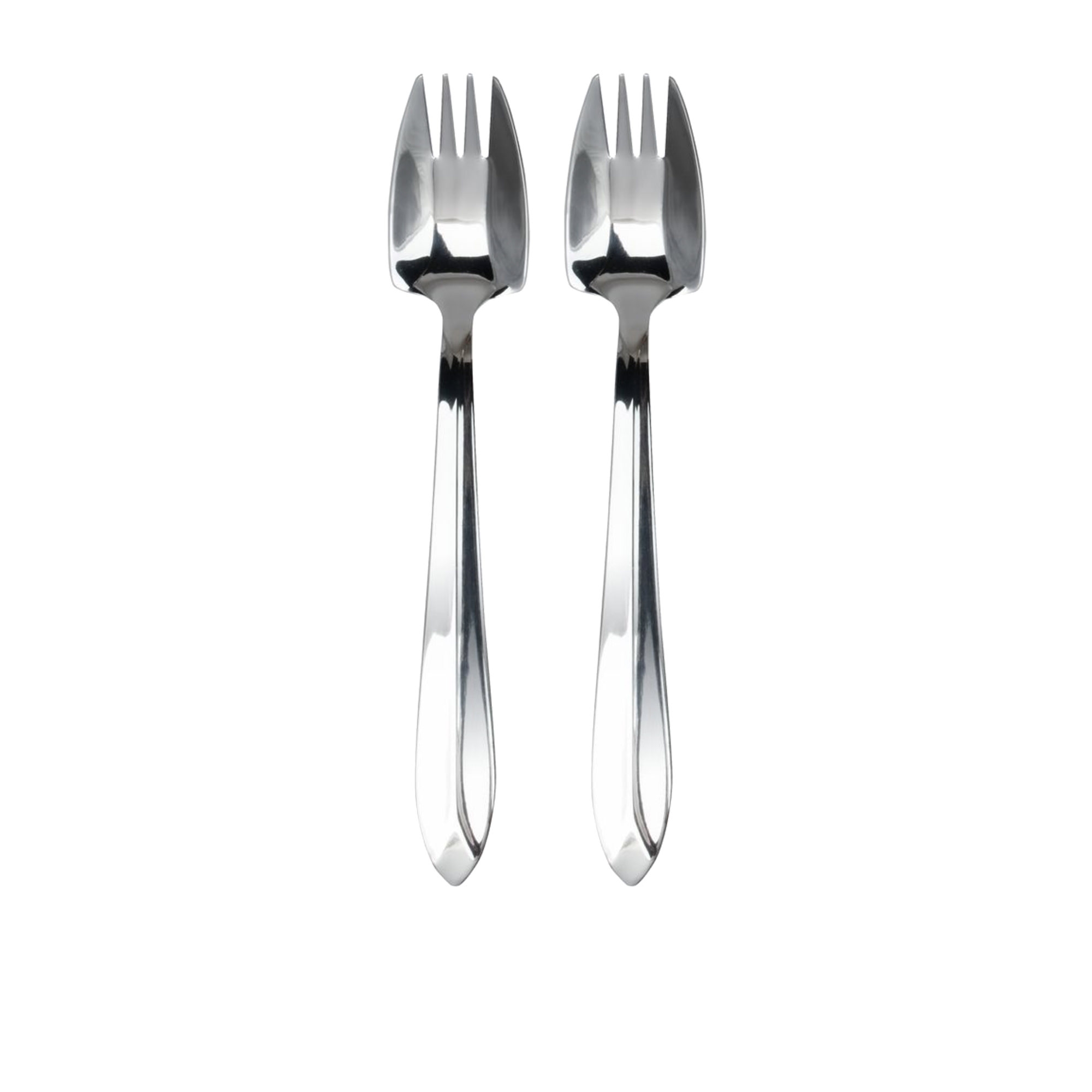 Splayd Cutlery Set of 2 Mirror Finish Image 1