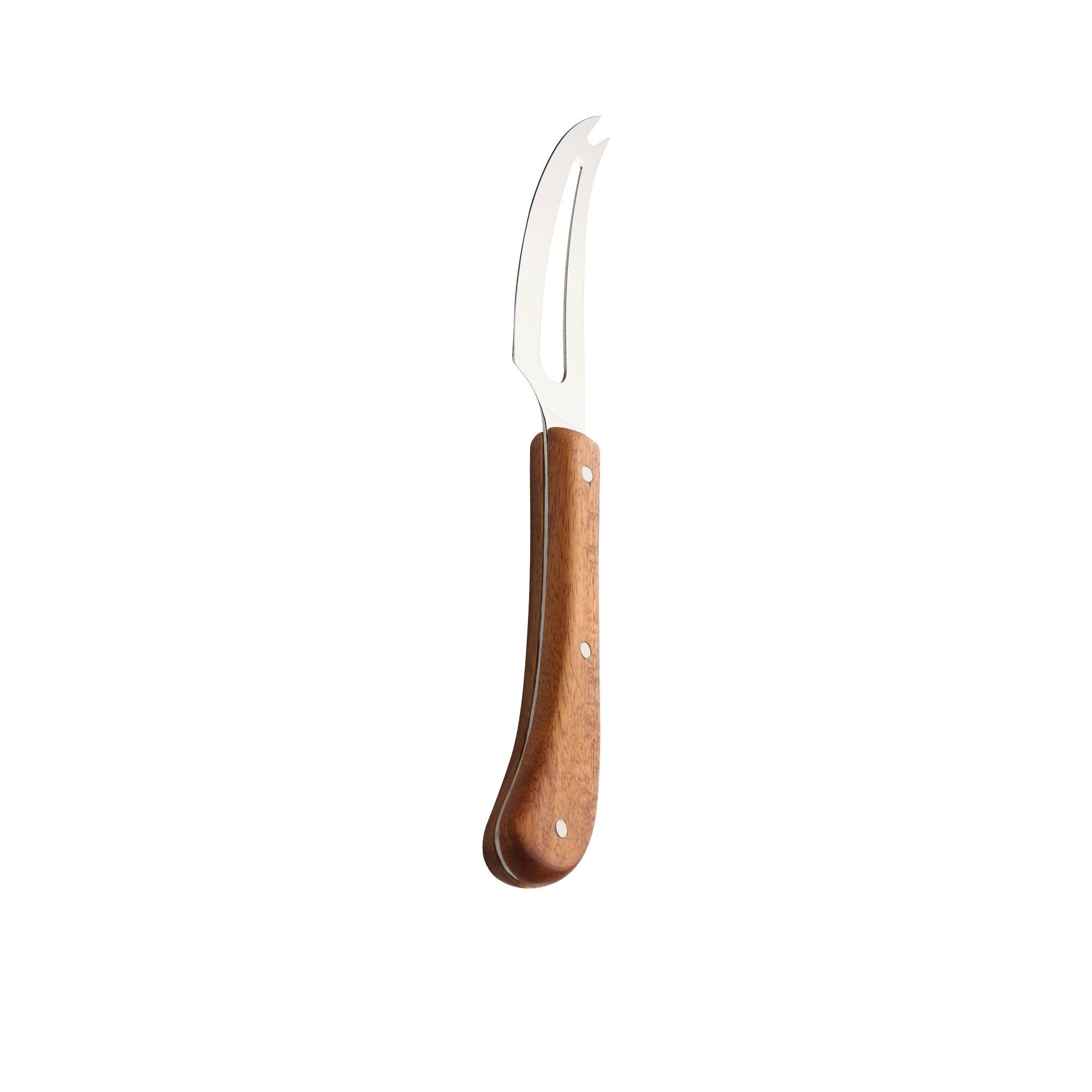 Stanley Rogers Acacia Slotted Soft Cheese Knife Image 1