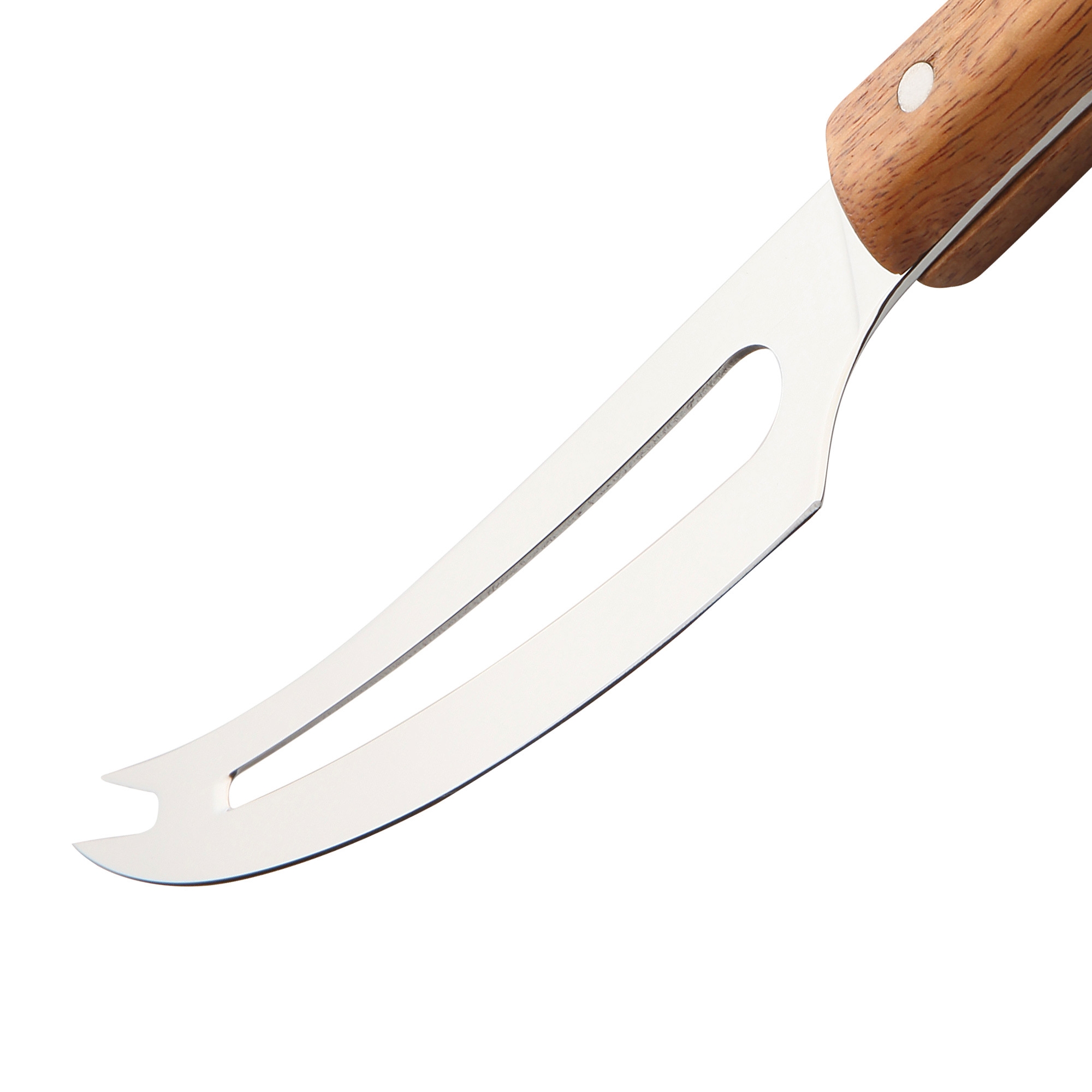 Stanley Rogers Acacia Slotted Soft Cheese Knife Image 2