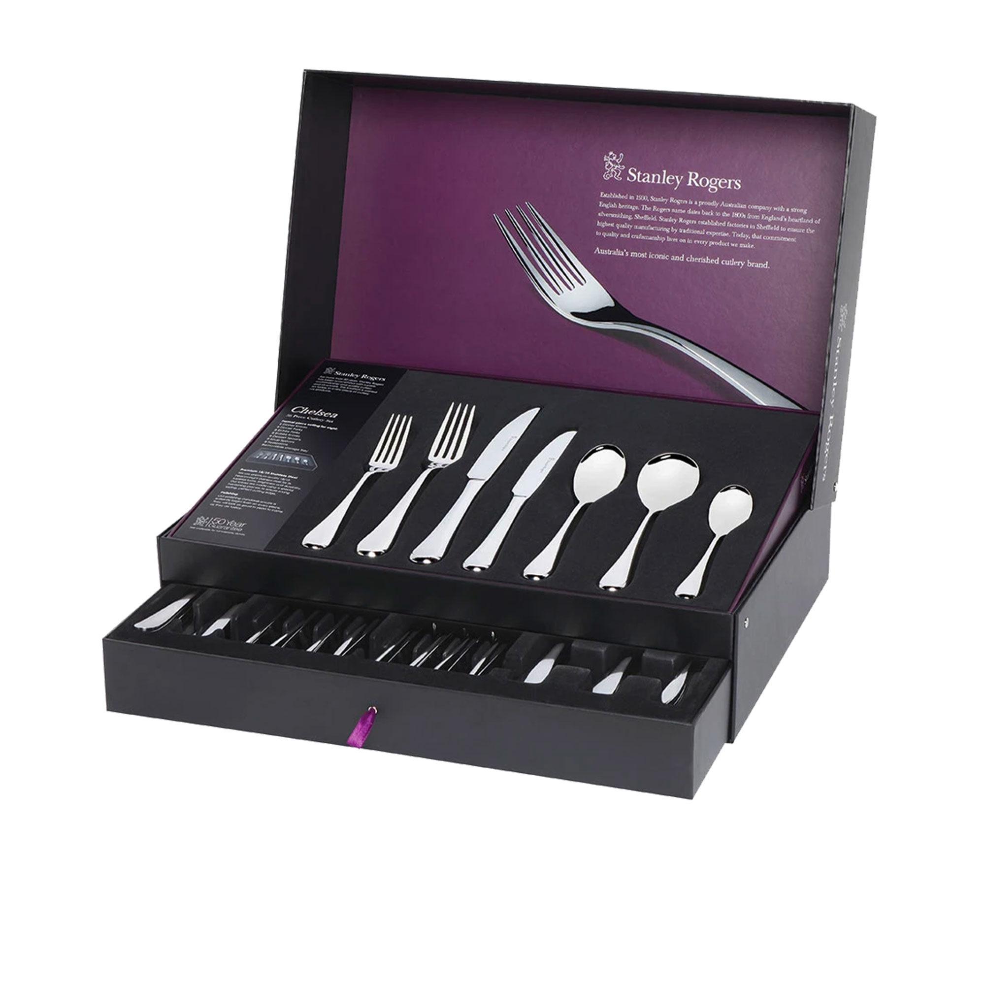 Stanley Rogers Chelsea Cutlery Set 56pc Silver Image 4