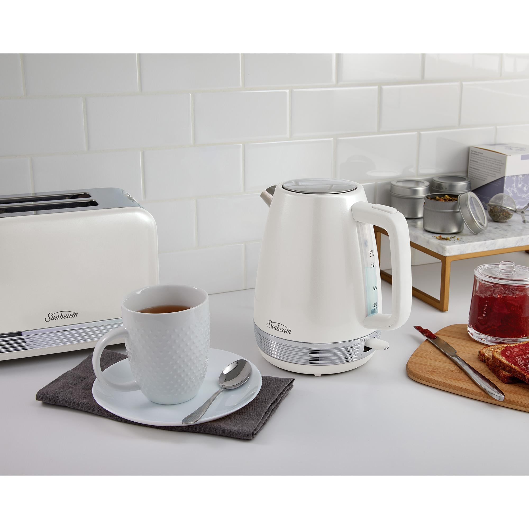 Sunbeam The Chic Collection Breakfast Pack White & Brushed Stainless Image 4