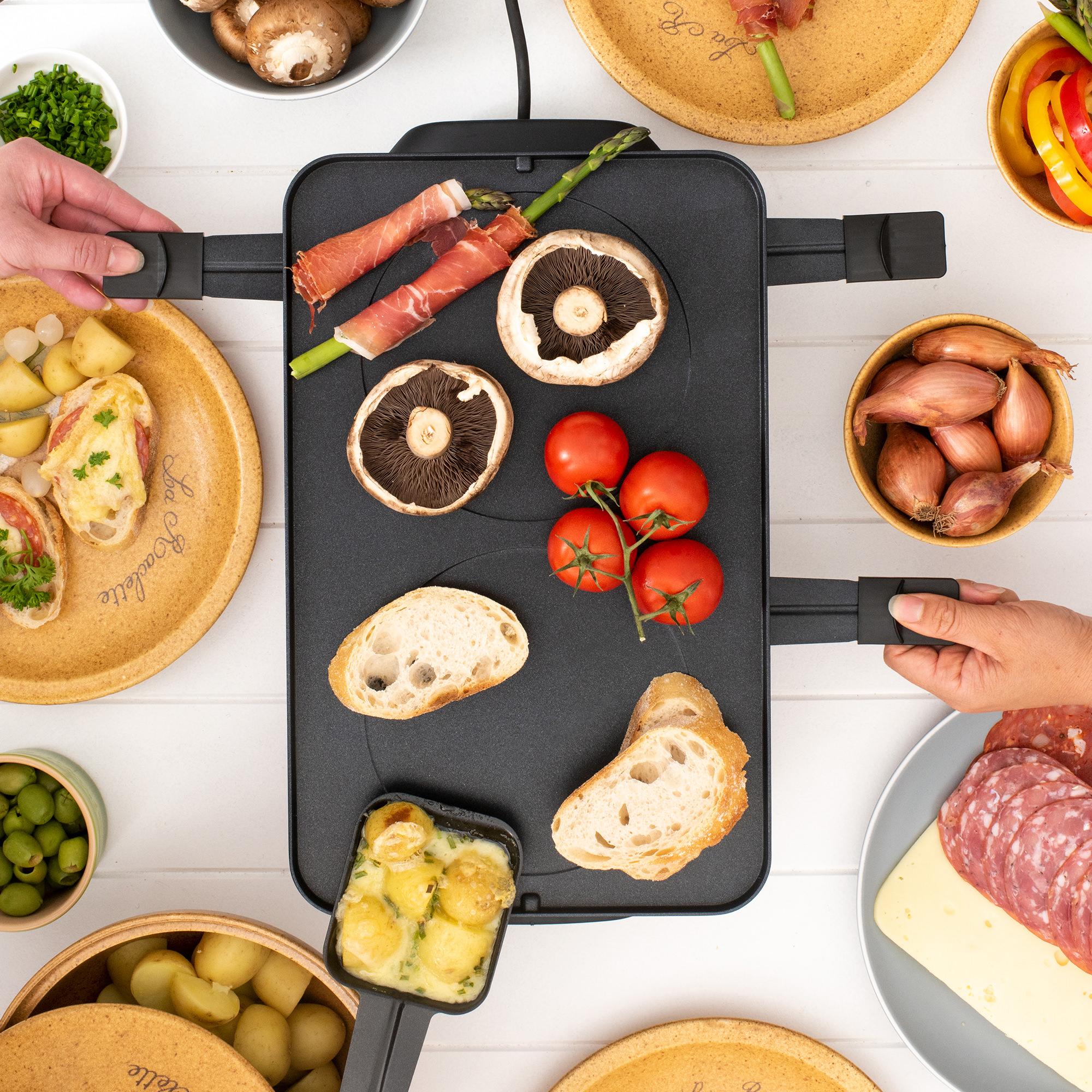 Swissmar Valais 8 Person Raclette Party Grill Stainless Steel Image 6