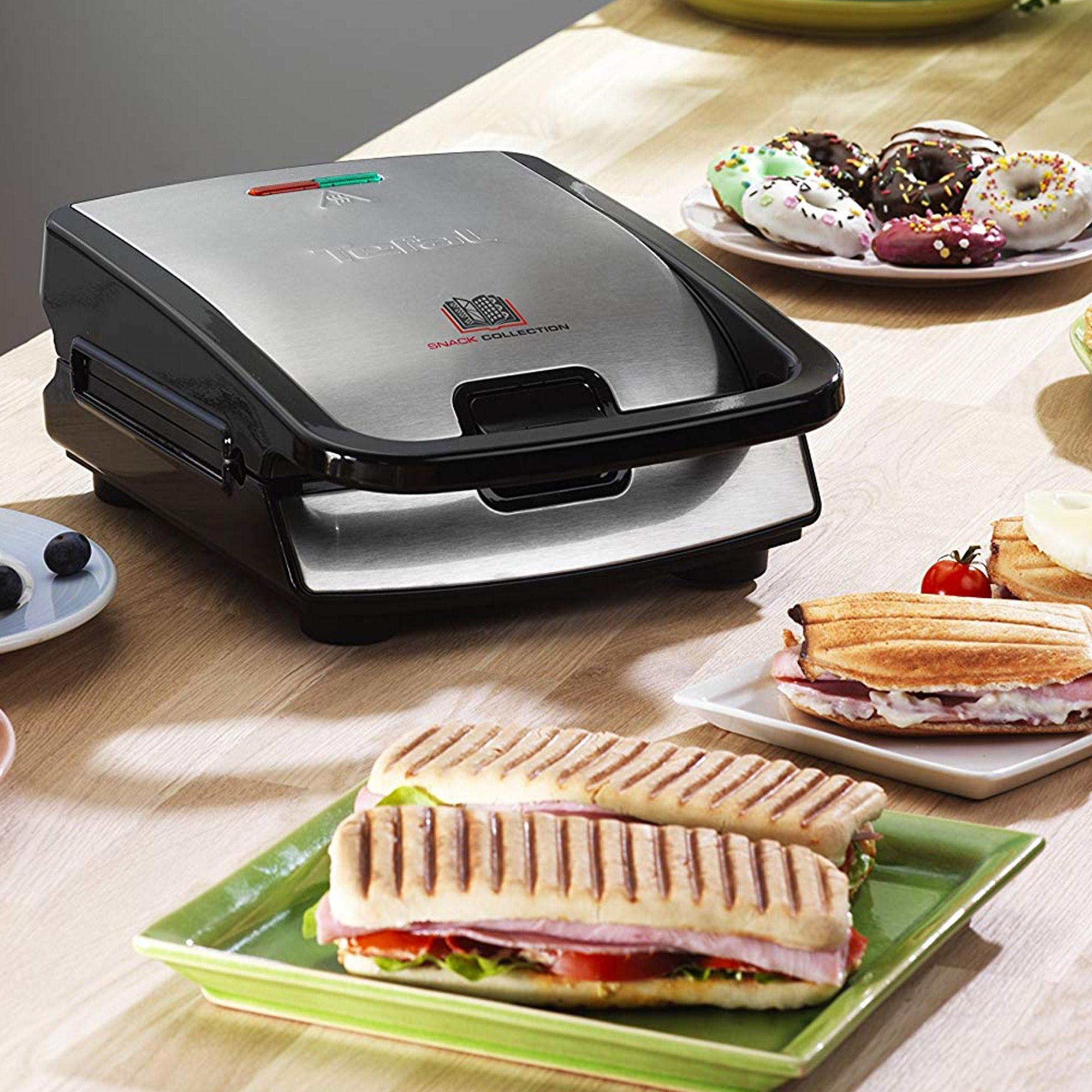 Tefal Snack Collection SW852D Multi-Function Sandwich Press Image 4