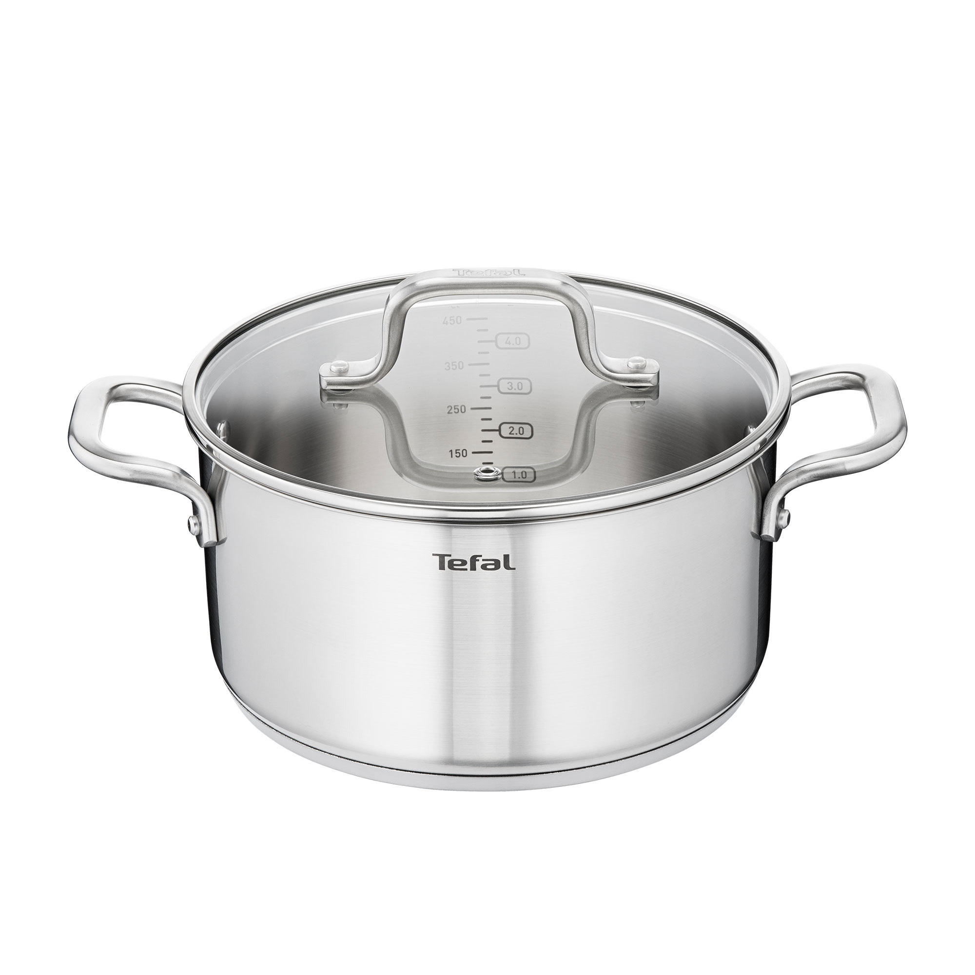 Tefal Virtuoso Stainless Steel Stewpot 24cm - 5.4L Image 1