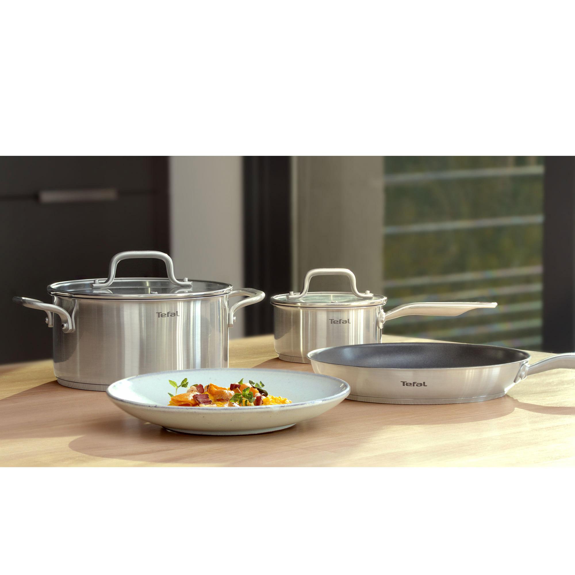 Tefal Virtuoso Stainless Steel Stewpot 24cm - 5.4L Image 4