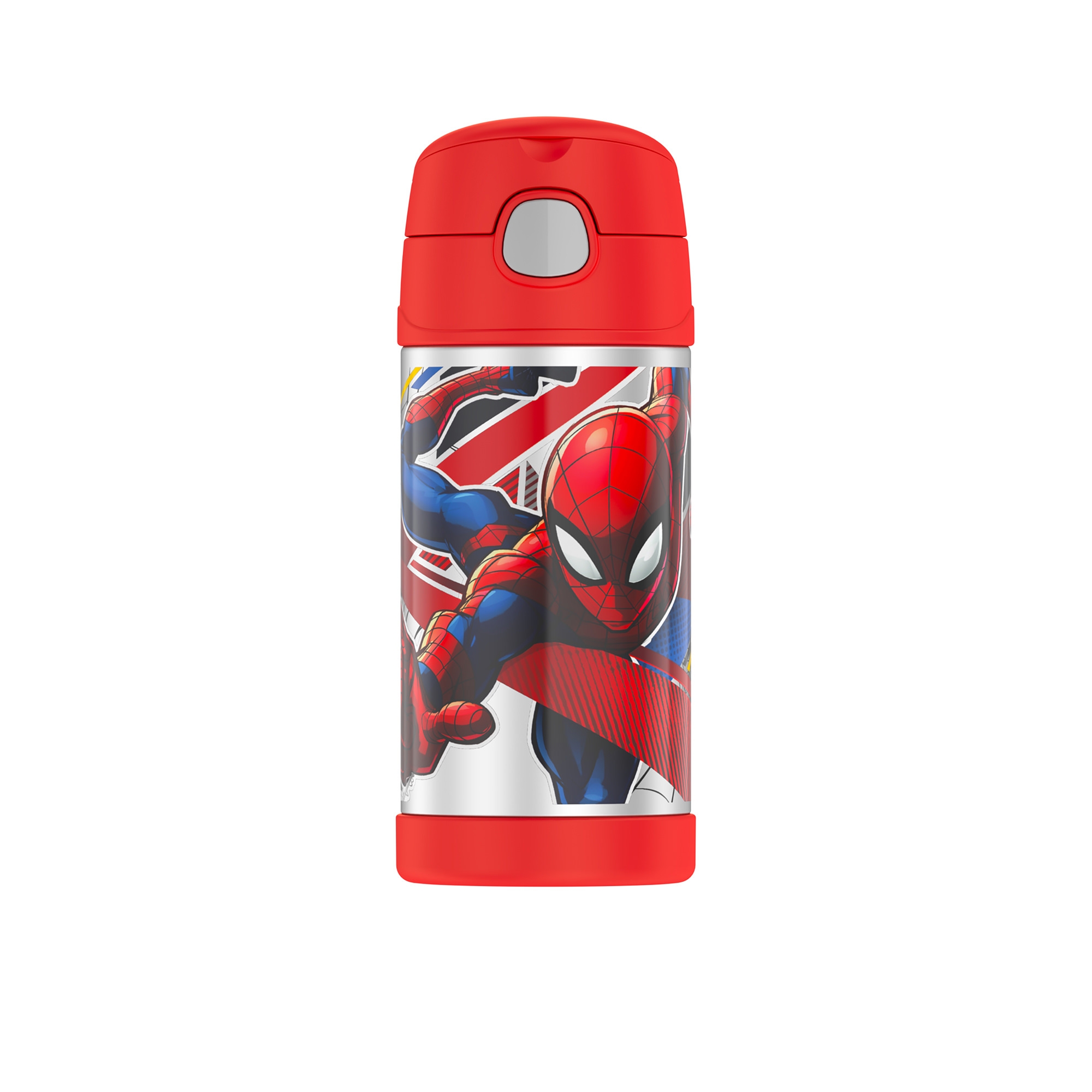 Thermos FUNtainer Insulated Drink Bottle 355ml Spider Man Image 1