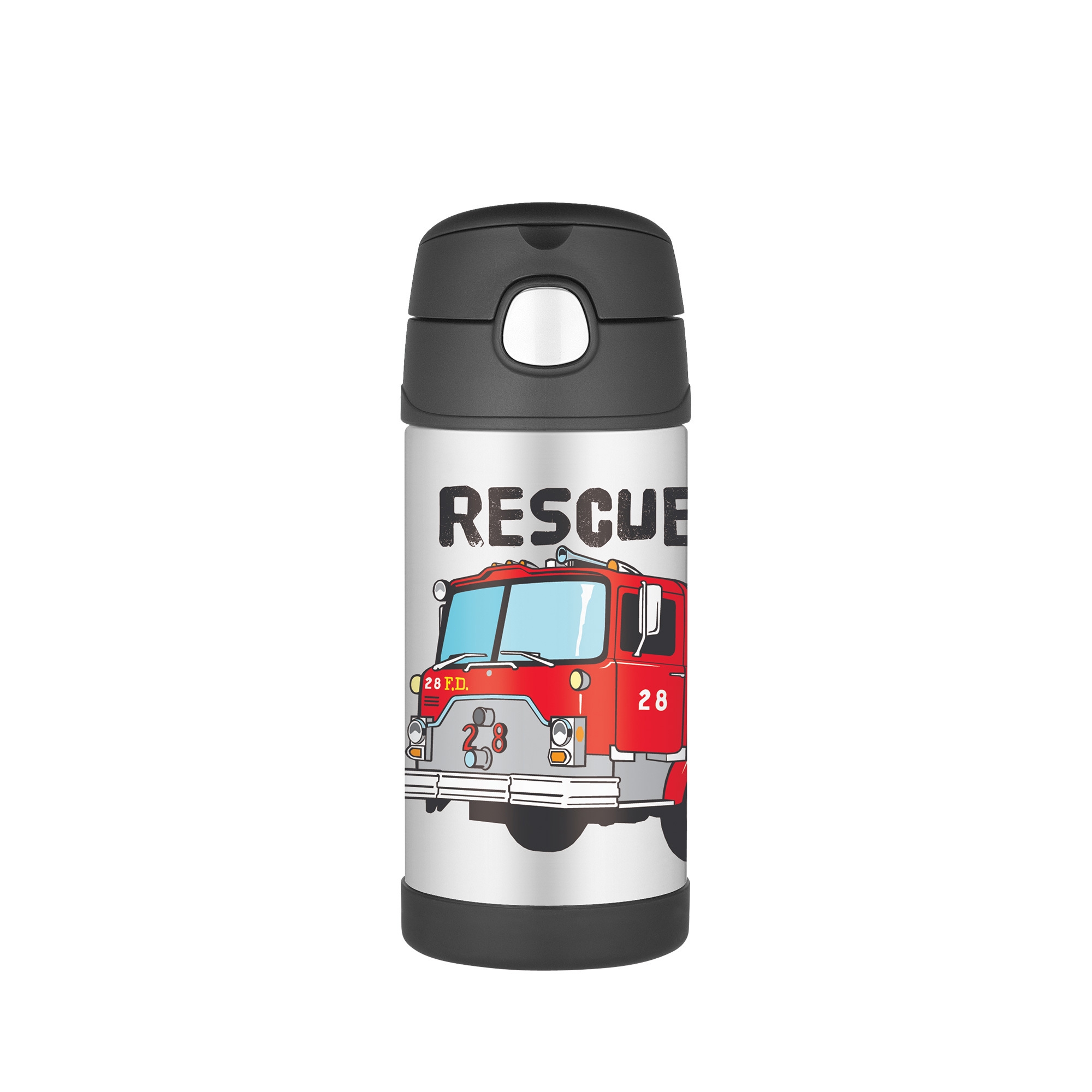 Thermos FUNtainer Insulated Drink Bottle 355ml Firetruck Image 1