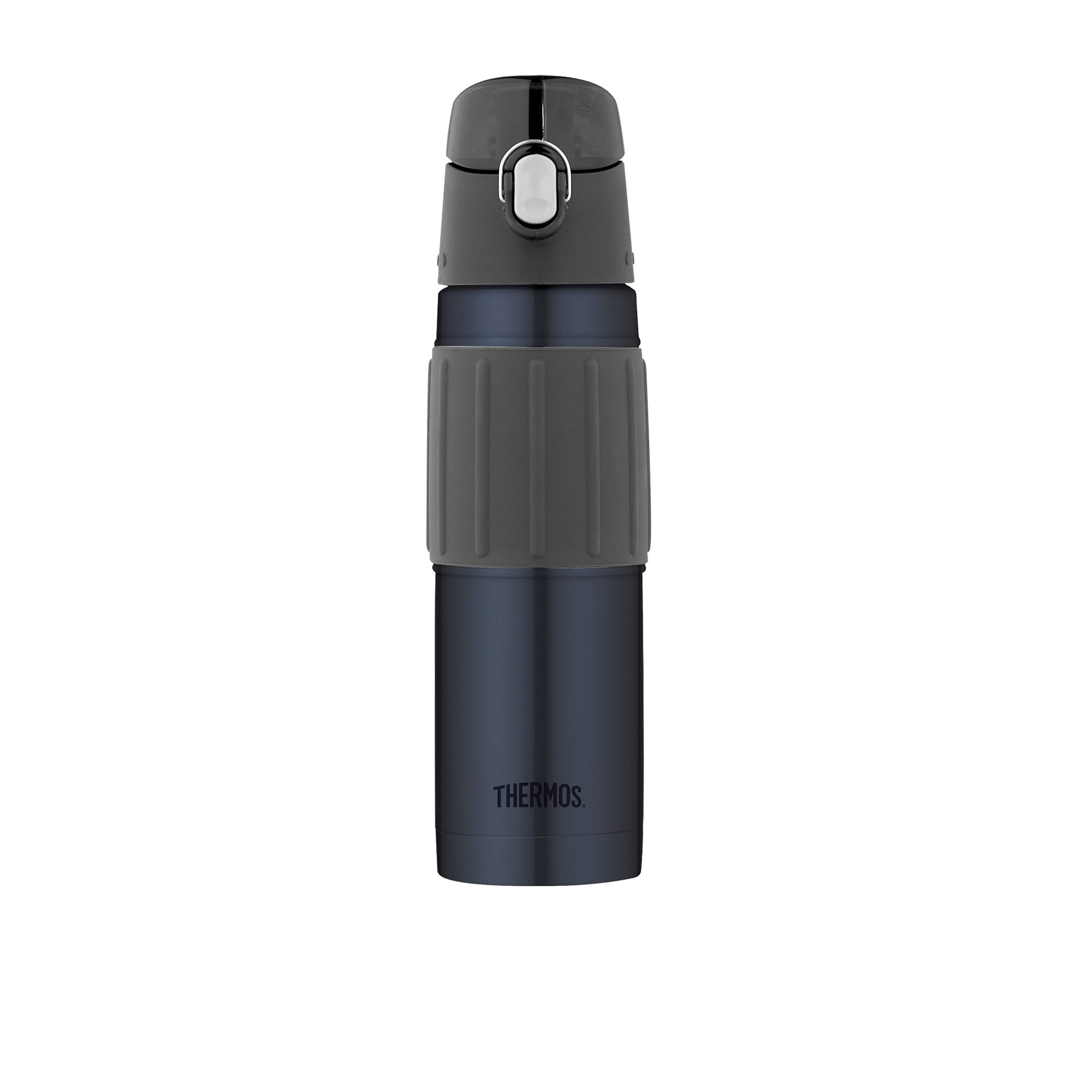 Thermos Insulated Bottle with Flip Lid 530ml Midnight Blue Image 1