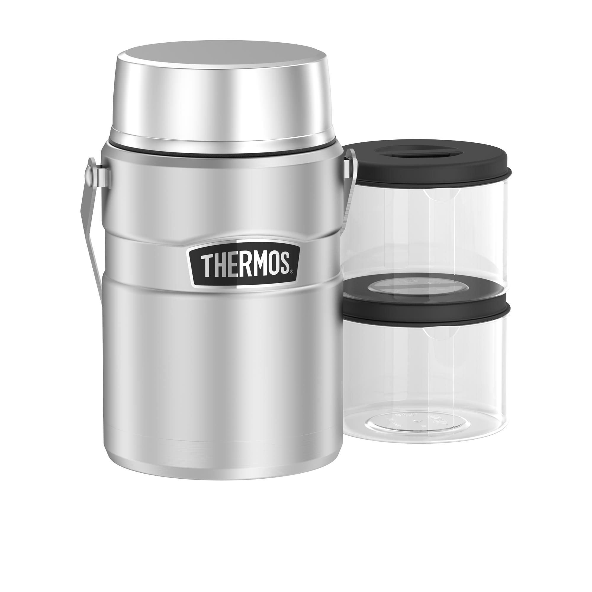 Thermos Stainless King Big Boss Food Jar 1.39L Stainless Steel Image 1