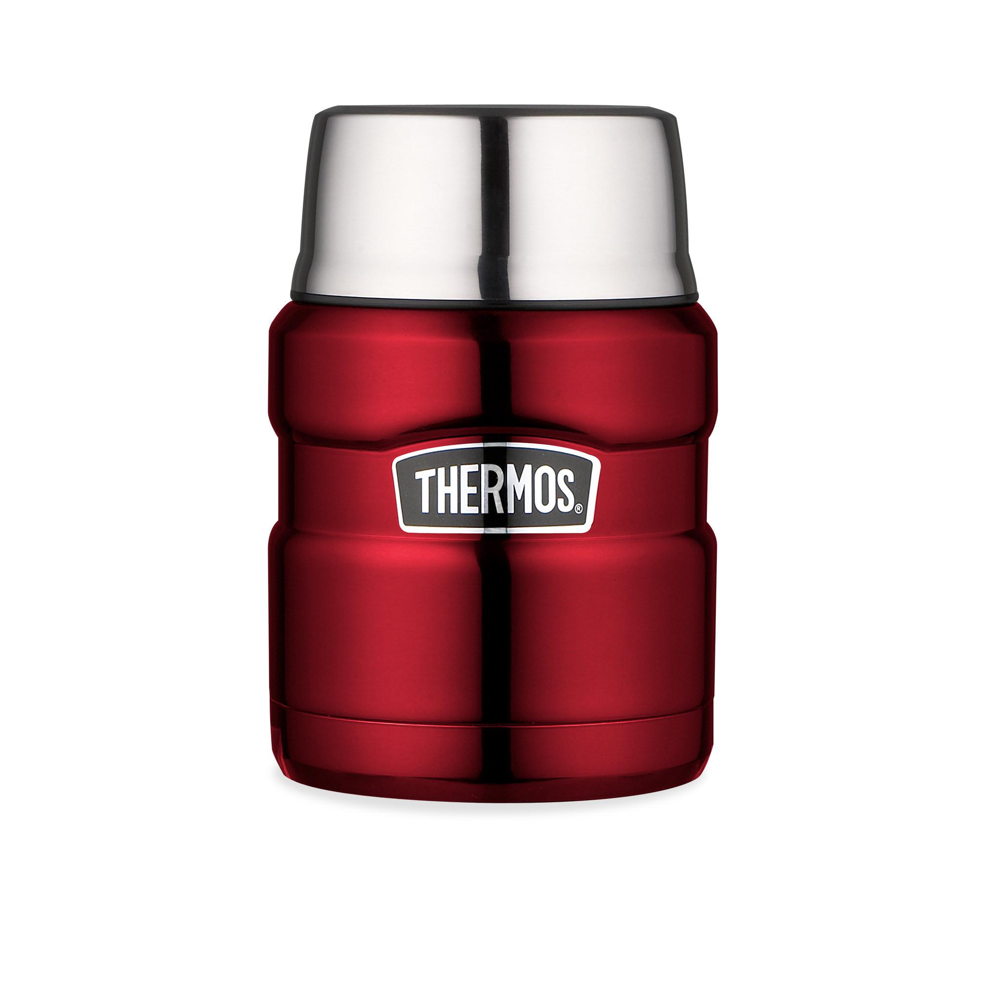 Thermos Stainless King Insulated Food Jar 470ml Red Image 1