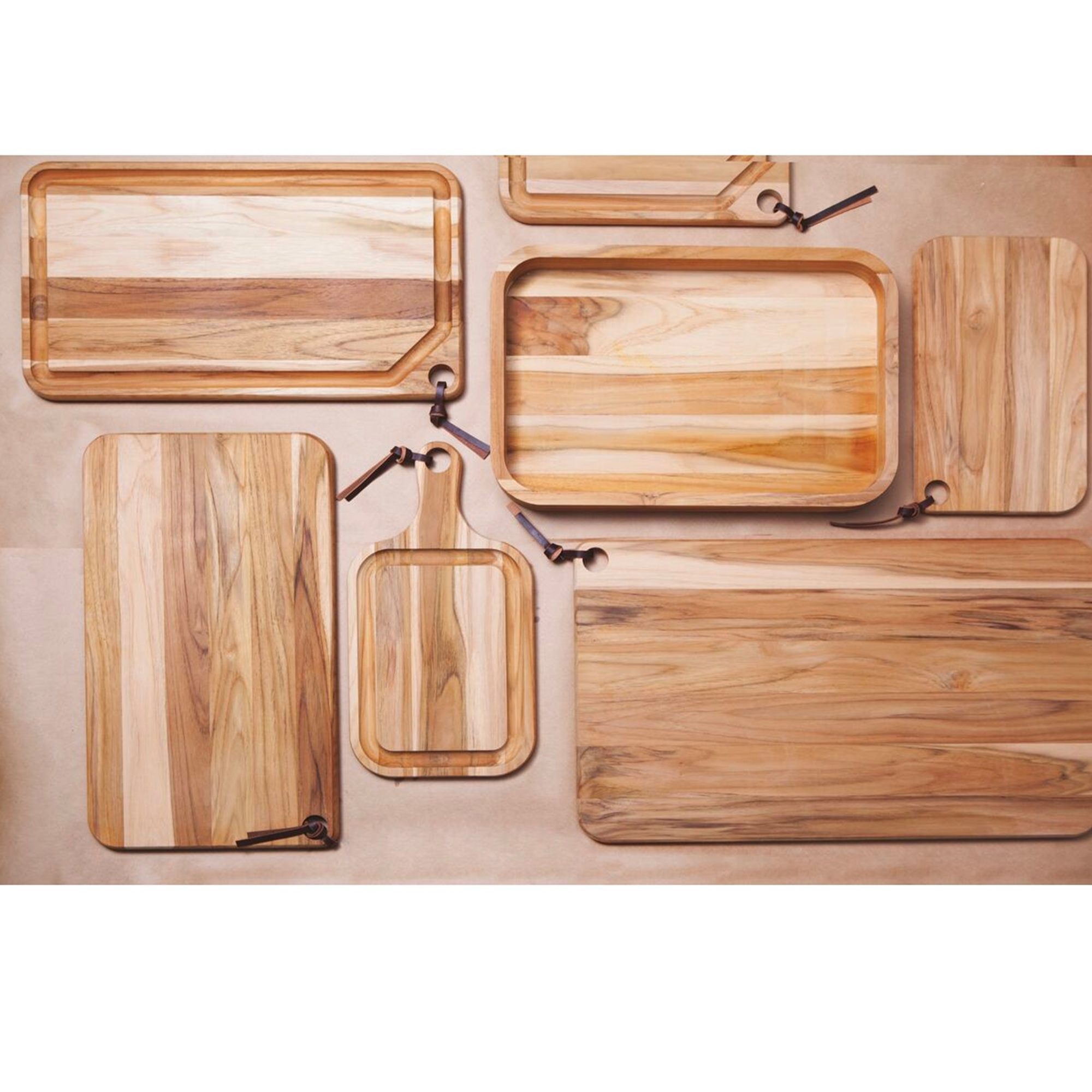 Tramontina Small Teak Wood Carving Board 33x20cm Image 2