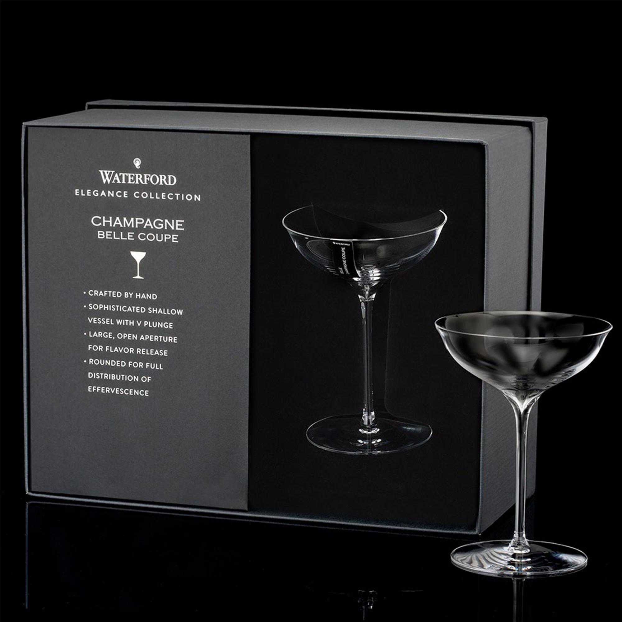Waterford Elegance Belle Coupe Glass 220ml Set of 2 Image 5